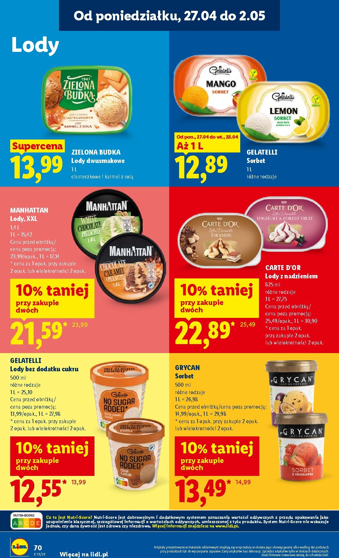 lidl - Nowa gazetka Lidl ważna od 27.04.2026 do 28.04.2026 - page: 70