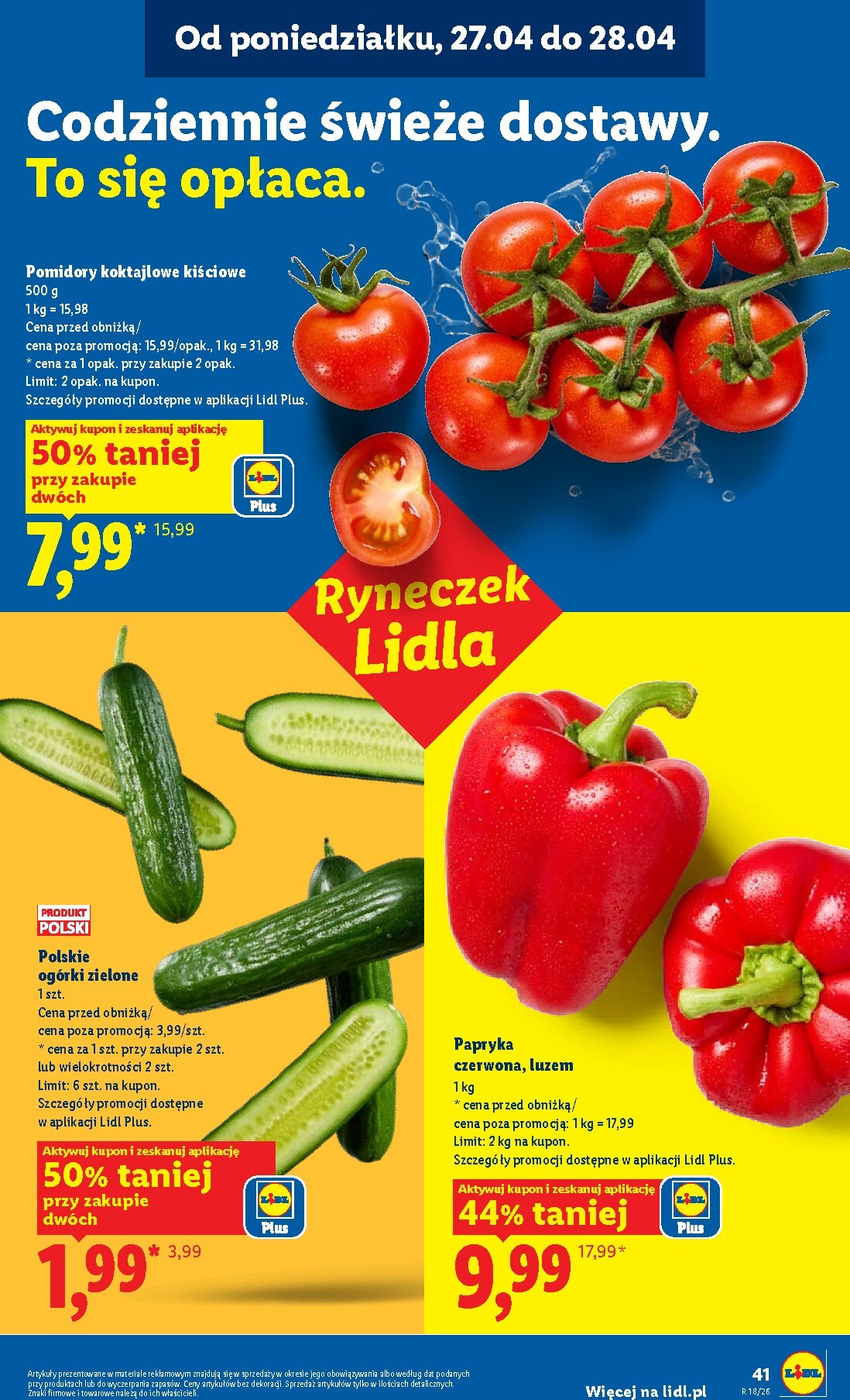 lidl - Nowa gazetka Lidl ważna od 27.04.2026 do 28.04.2026 - page: 41