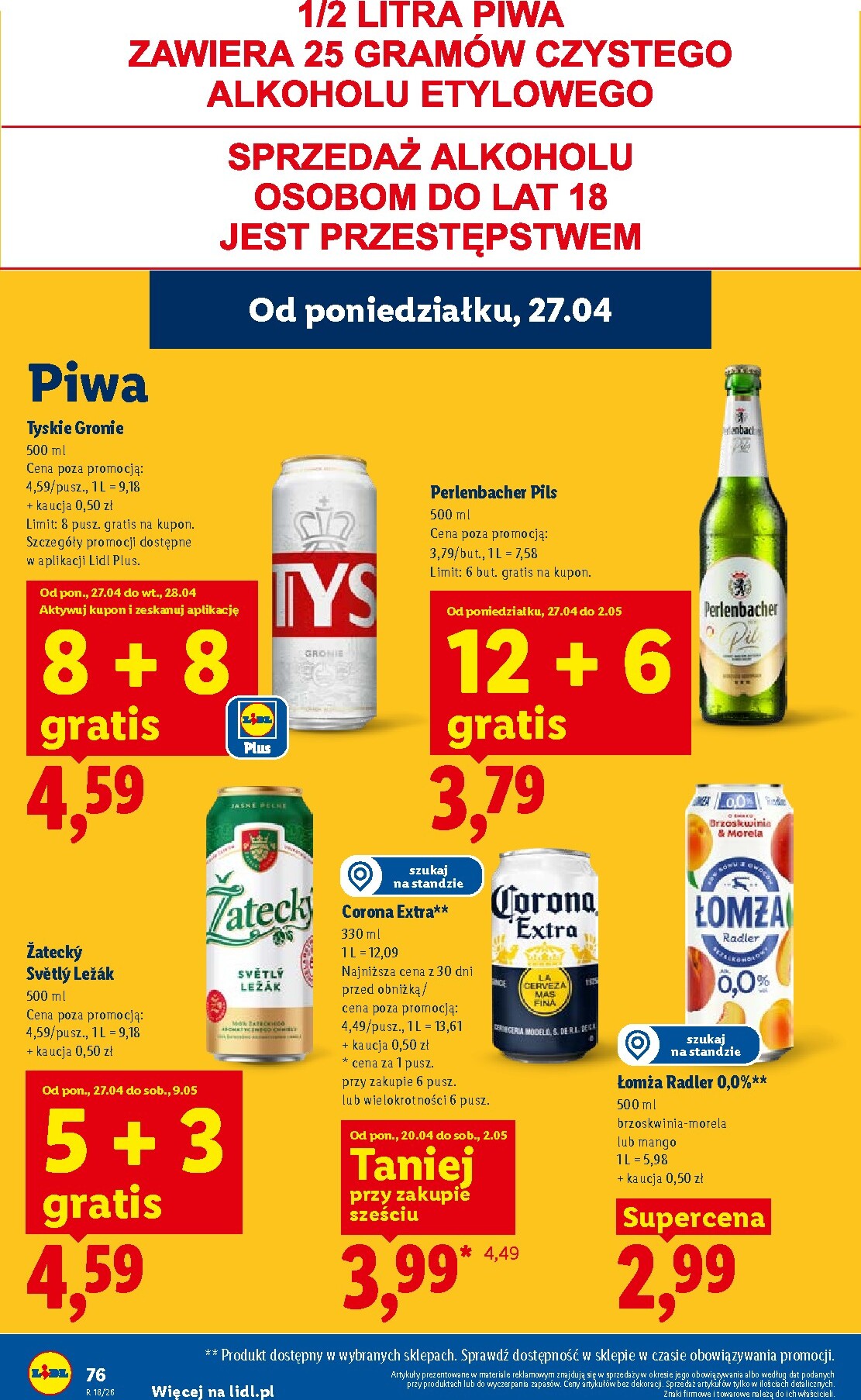 lidl - Nowa gazetka Lidl ważna od 27.04.2026 do 28.04.2026 - page: 76