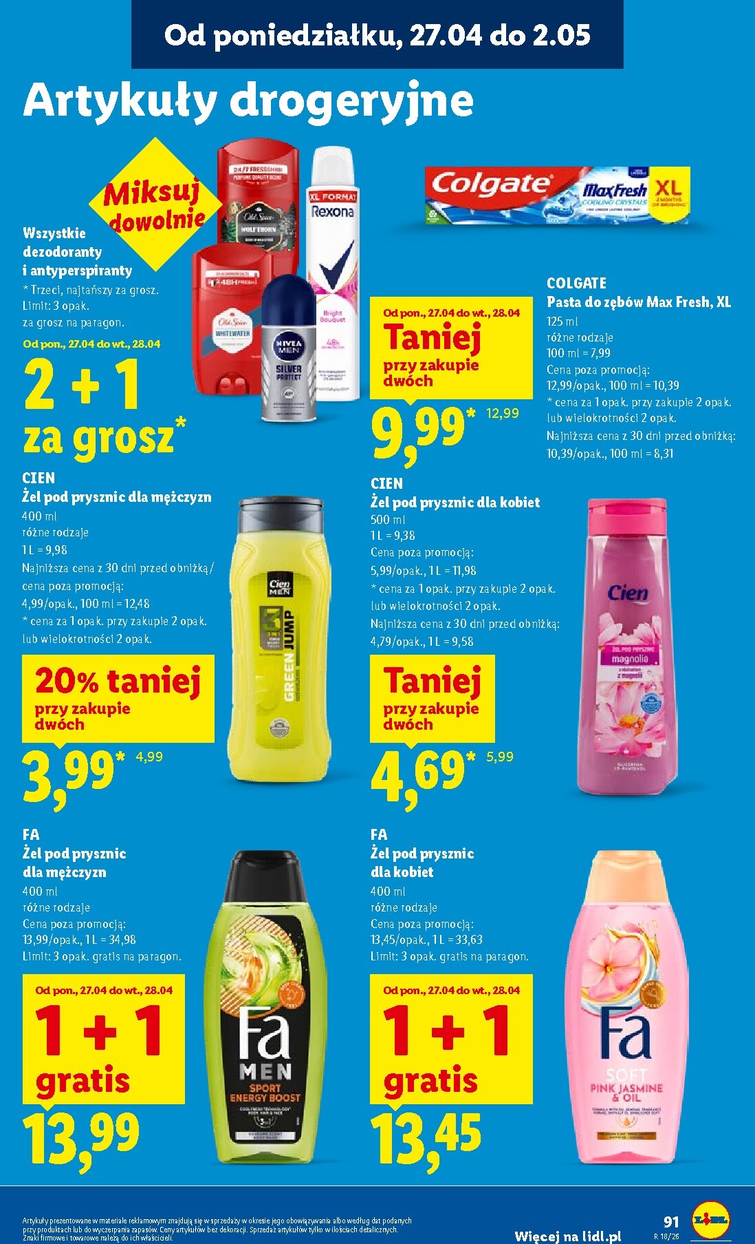 lidl - Nowa gazetka Lidl ważna od 27.04.2026 do 28.04.2026 - page: 91