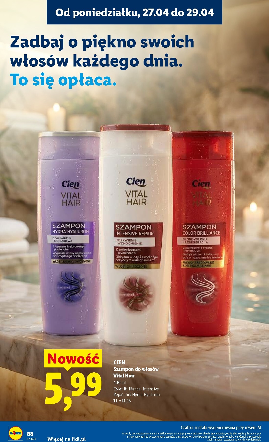lidl - Nowa gazetka Lidl ważna od 27.04.2026 do 28.04.2026 - page: 88