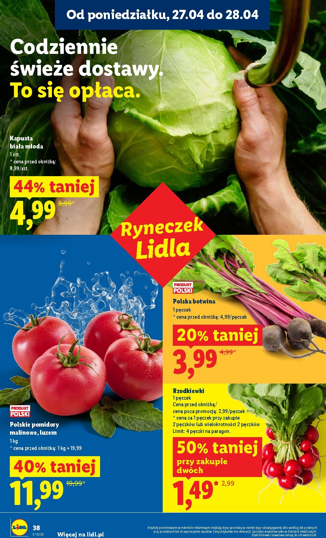 lidl - Nowa gazetka Lidl ważna od 27.04.2026 do 28.04.2026 - page: 38