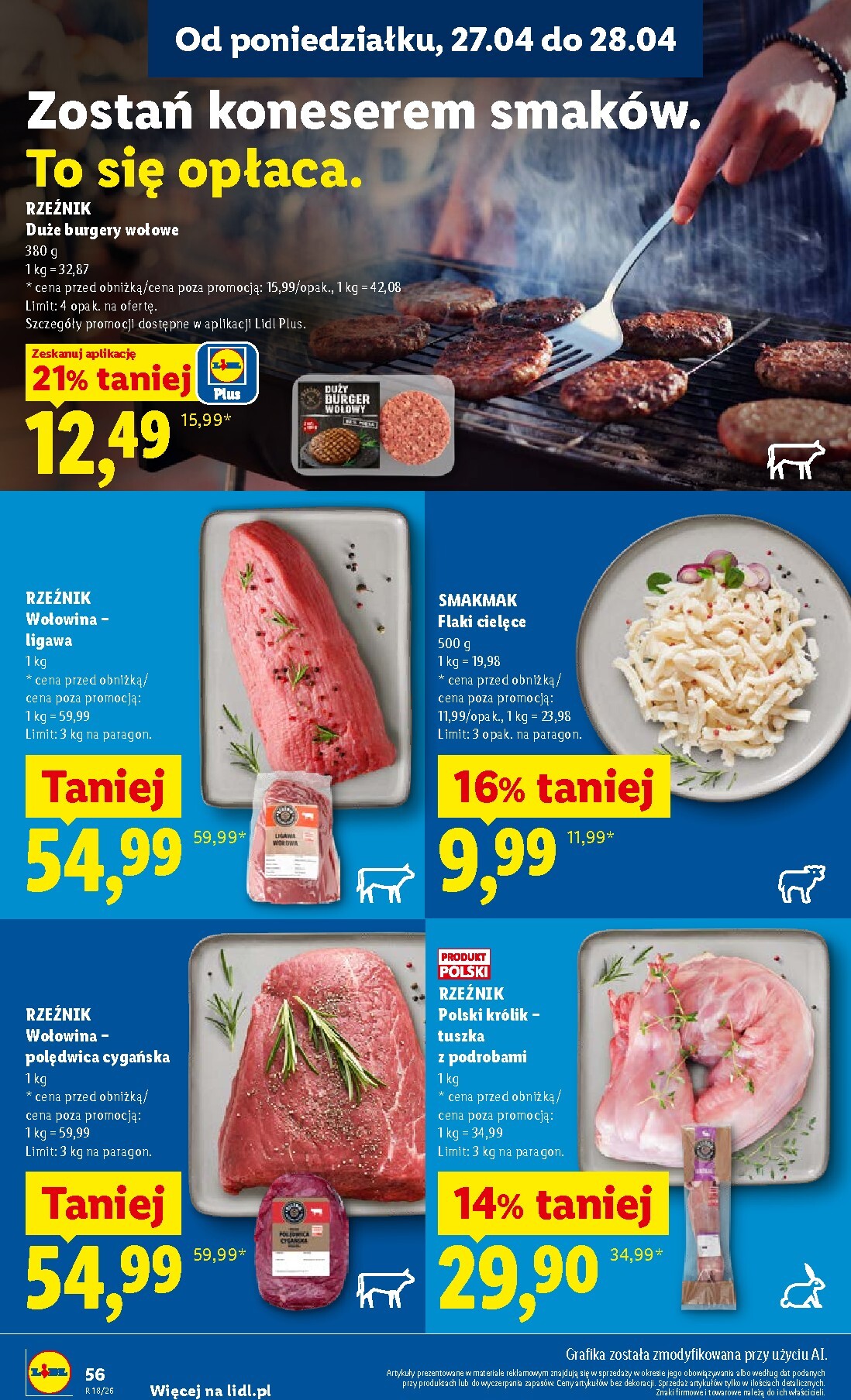 lidl - Nowa gazetka Lidl ważna od 27.04.2026 do 28.04.2026 - page: 56