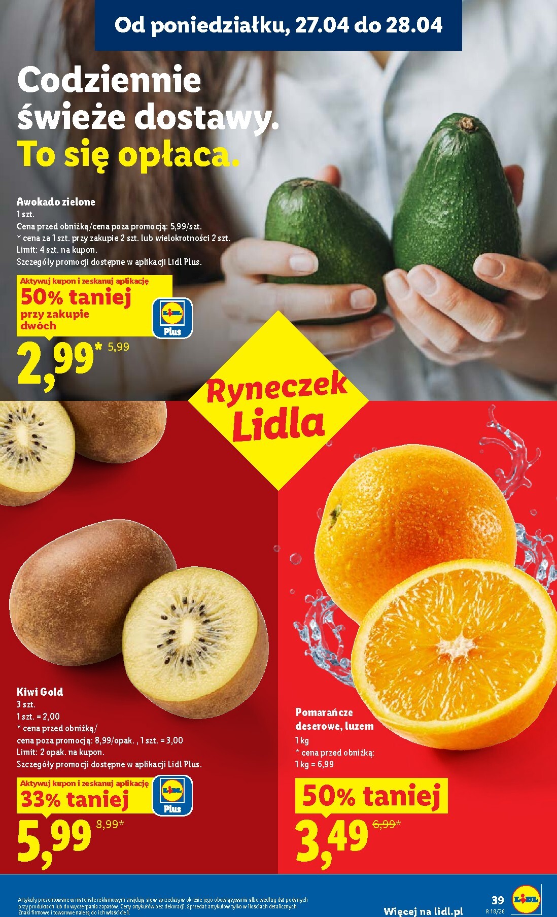 lidl - Nowa gazetka Lidl ważna od 27.04.2026 do 28.04.2026 - page: 39