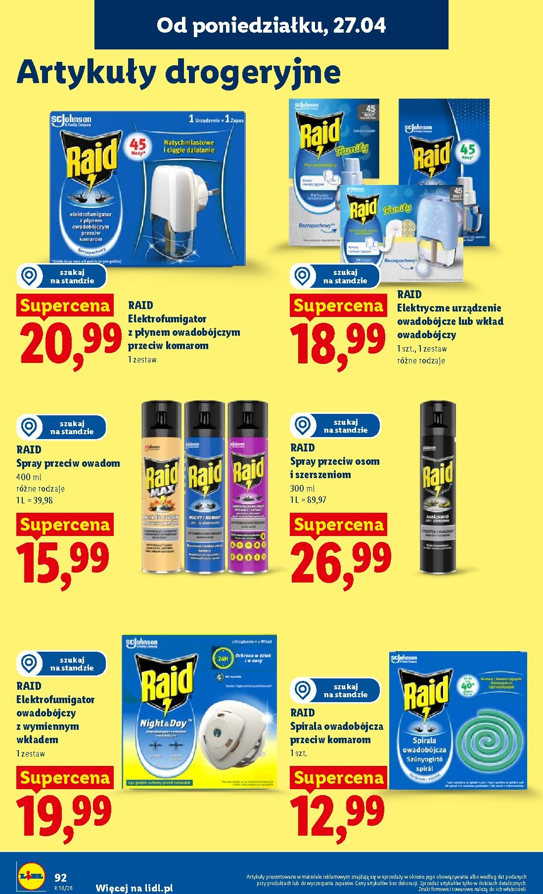 lidl - Nowa gazetka Lidl ważna od 27.04.2026 do 28.04.2026 - page: 92