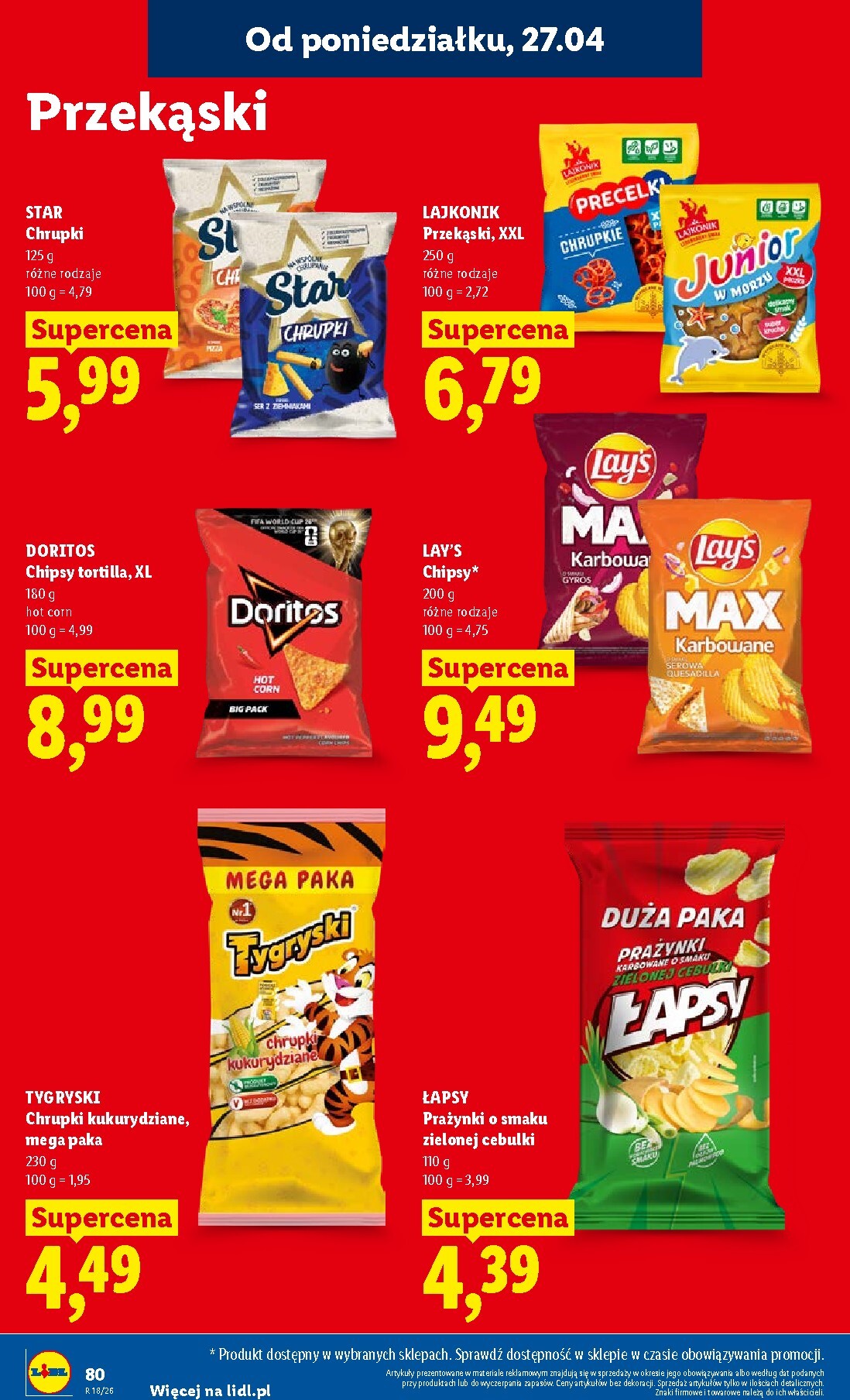 lidl - Nowa gazetka Lidl ważna od 27.04.2026 do 28.04.2026 - page: 80