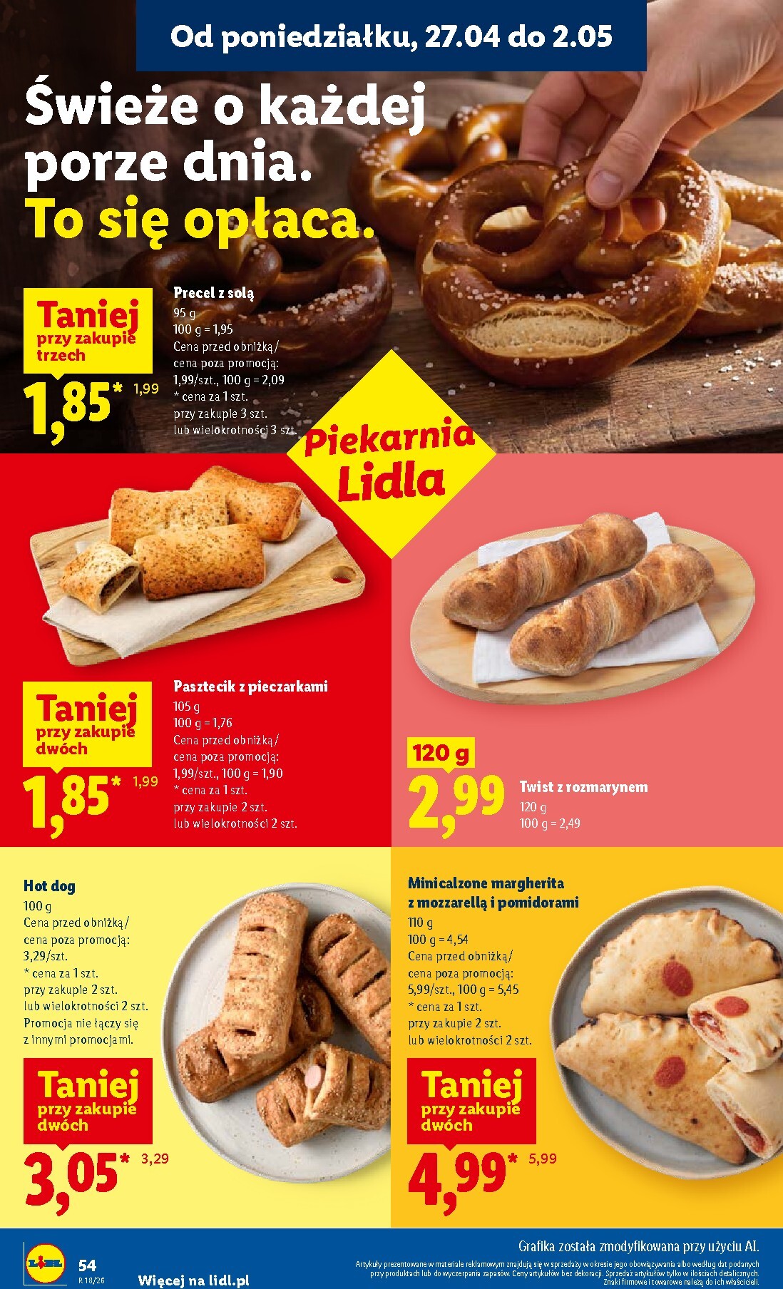 lidl - Nowa gazetka Lidl ważna od 27.04.2026 do 28.04.2026 - page: 54