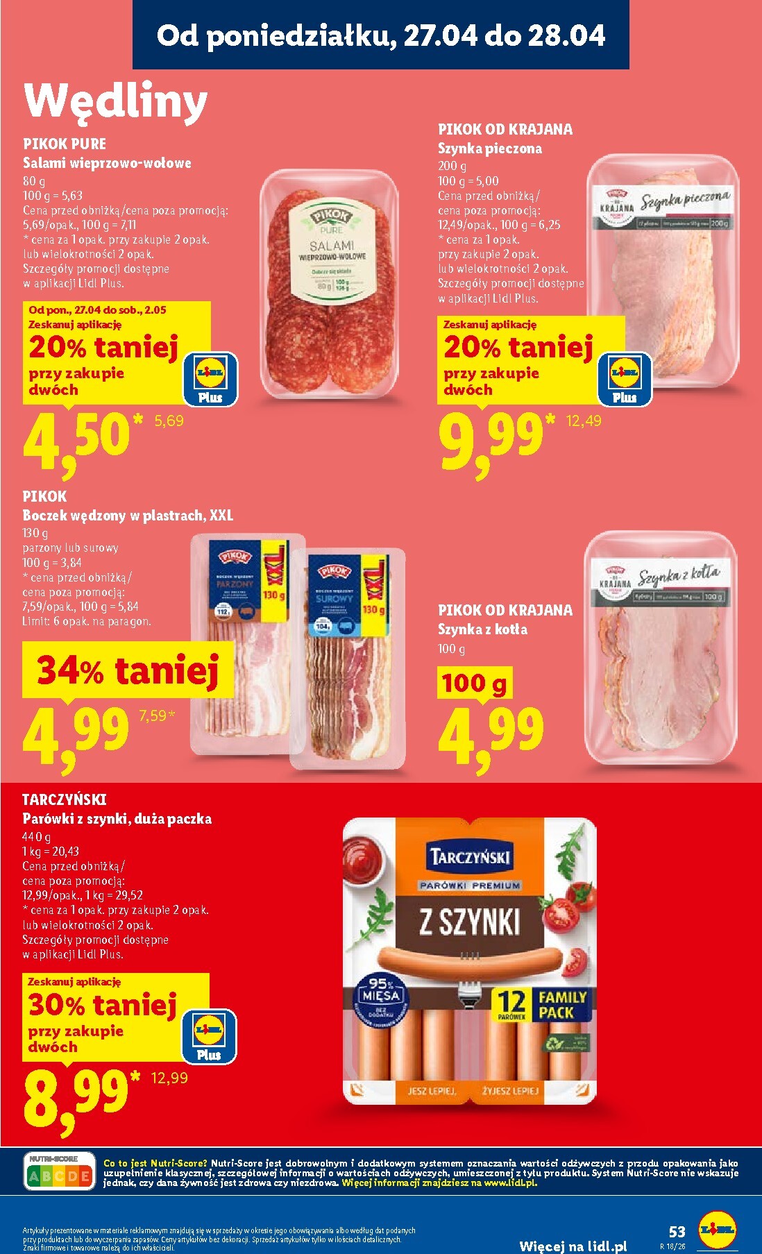 lidl - Nowa gazetka Lidl ważna od 27.04.2026 do 28.04.2026 - page: 53