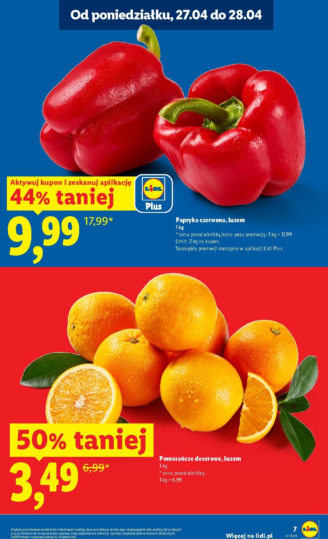 lidl - Nowa gazetka Lidl ważna od 27.04.2026 do 28.04.2026 - page: 7