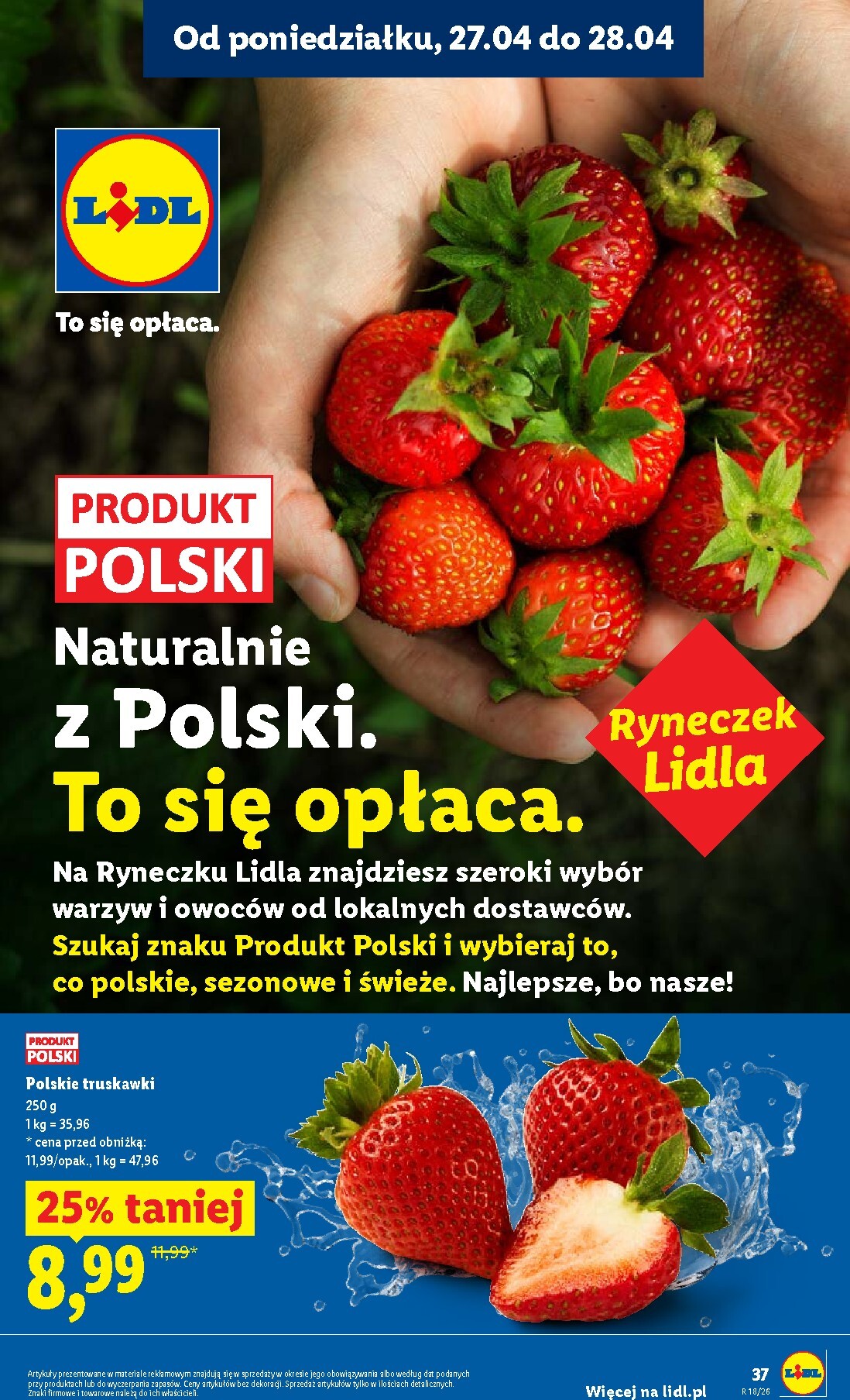 lidl - Nowa gazetka Lidl ważna od 27.04.2026 do 28.04.2026 - page: 37