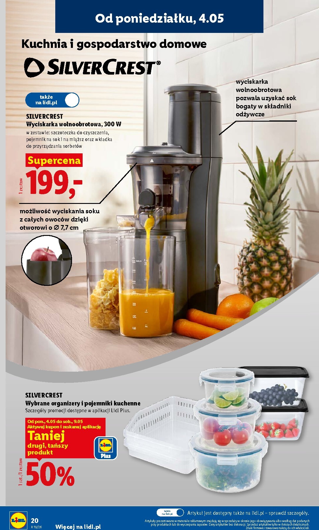 lidl - Nowa gazetka Lidl - Katalog ważny ważna od 04.05.2026 do 09.05.2026 - page: 20