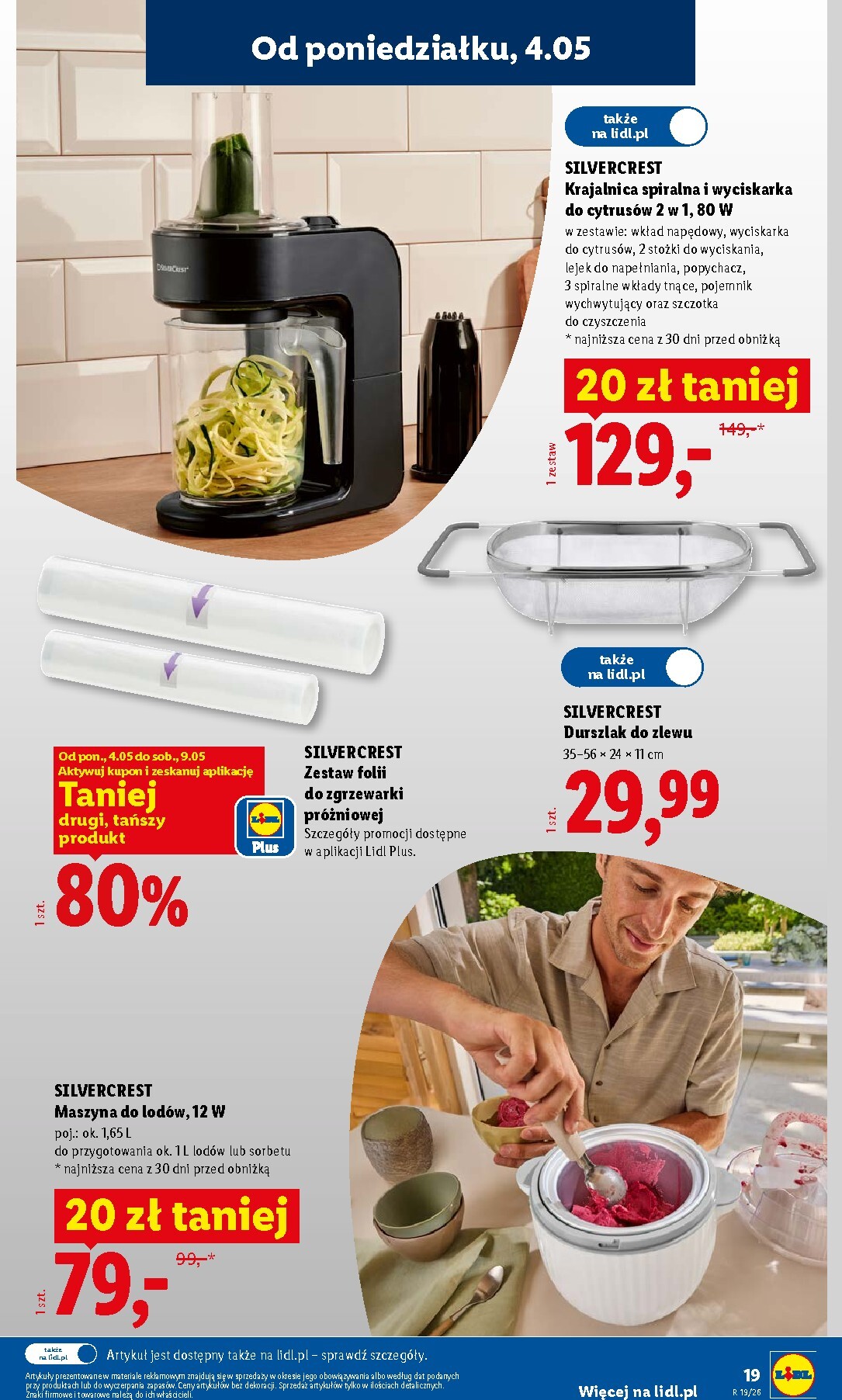 lidl - Nowa gazetka Lidl - Katalog ważny ważna od 04.05.2026 do 09.05.2026 - page: 19