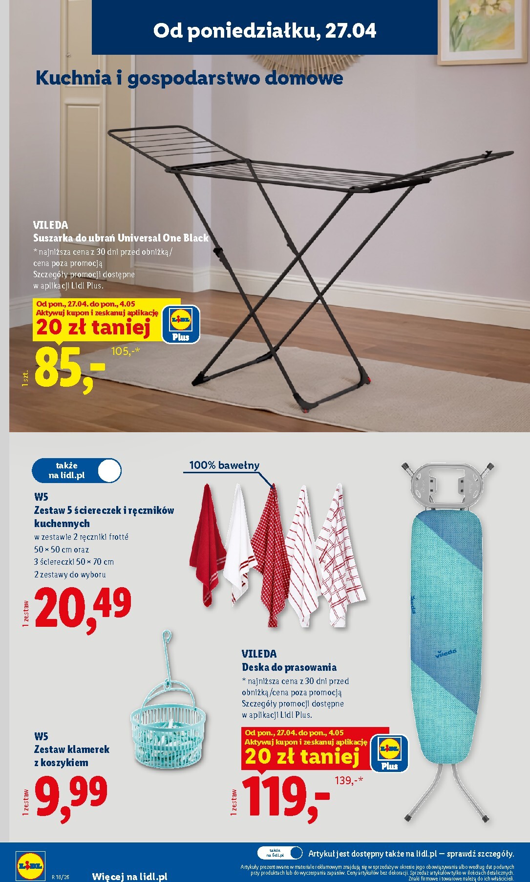 lidl - Aktualna gazetka Lidl - Katalog ważny ważna od 27.04.2026 do 02.05.2026 - page: 18