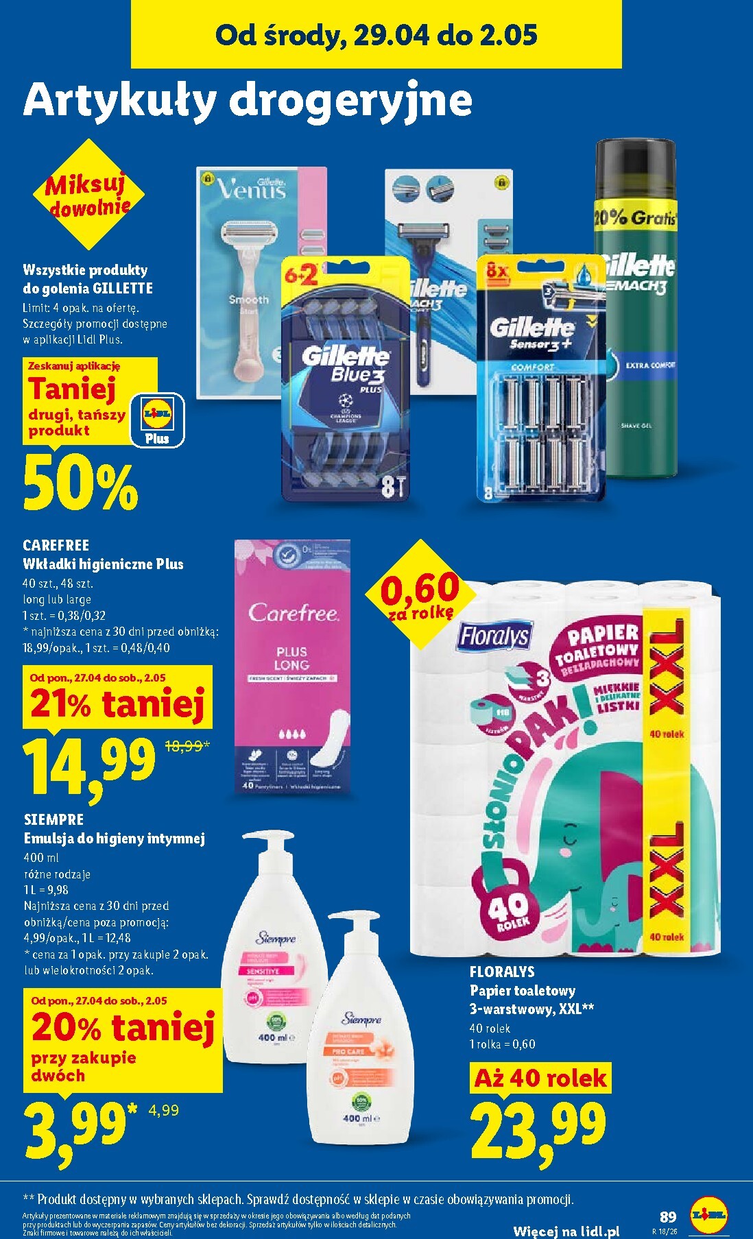 lidl - Nowa gazetka Lidl ważna od 29.04.2026 do 02.05.2026 - page: 93