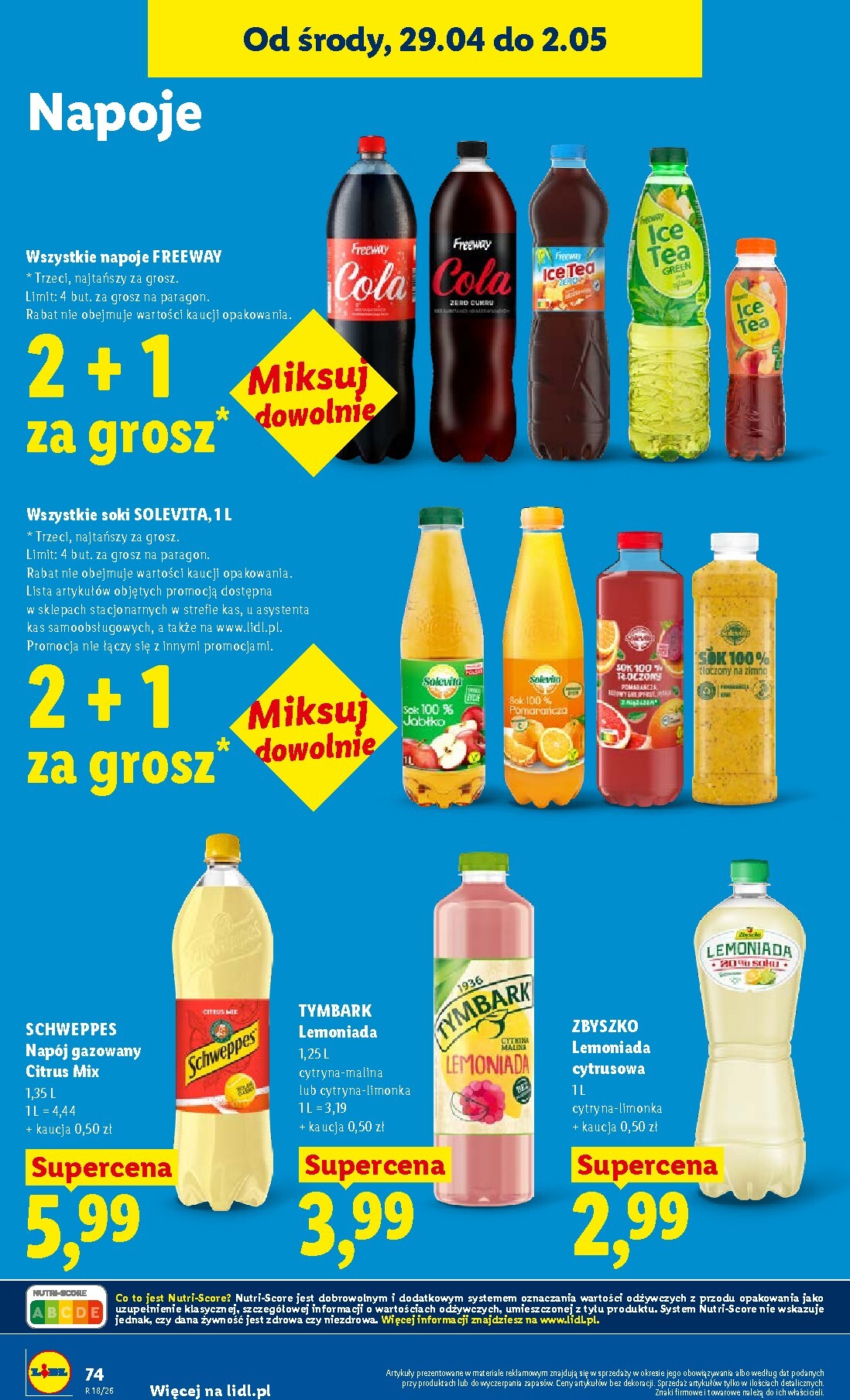 lidl - Nowa gazetka Lidl ważna od 29.04.2026 do 02.05.2026 - page: 74
