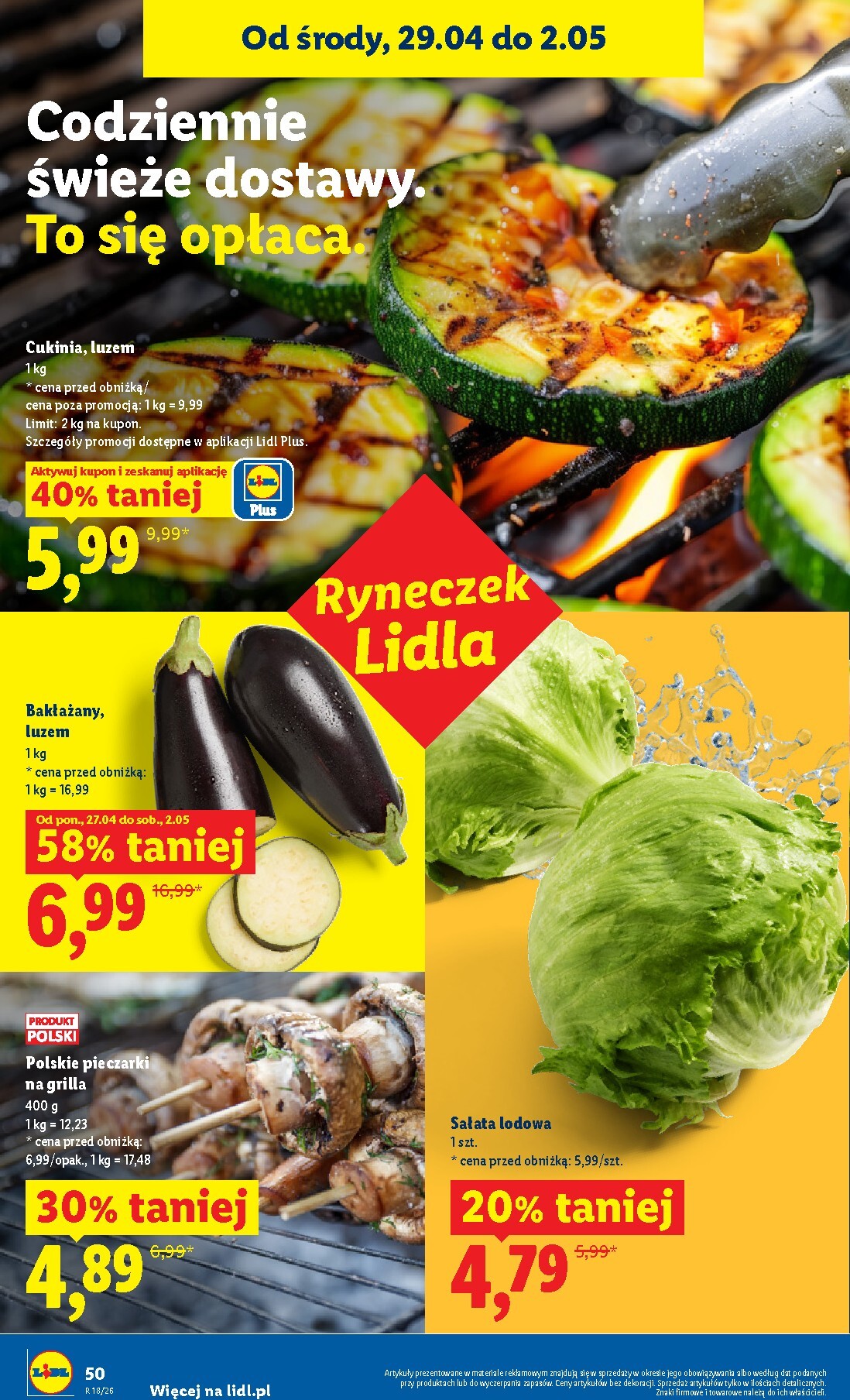 lidl - Nowa gazetka Lidl ważna od 29.04.2026 do 02.05.2026 - page: 50