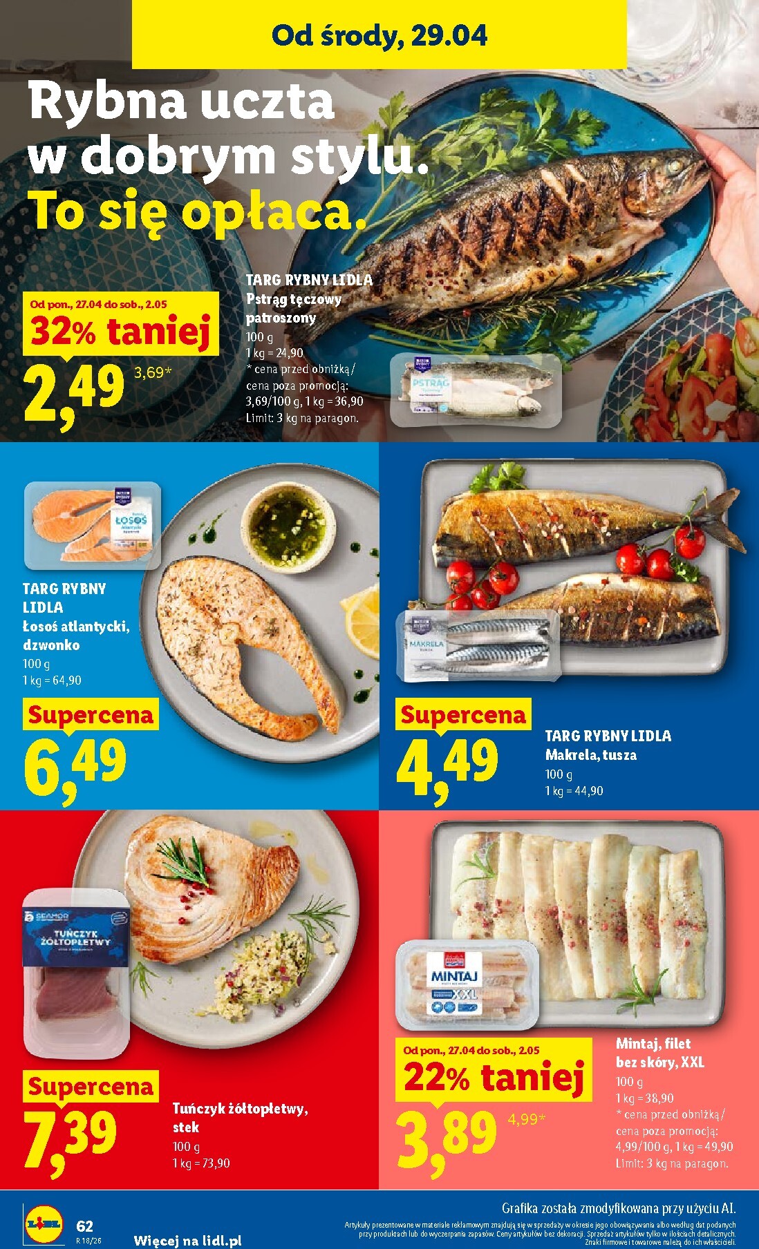 lidl - Nowa gazetka Lidl ważna od 29.04.2026 do 02.05.2026 - page: 62