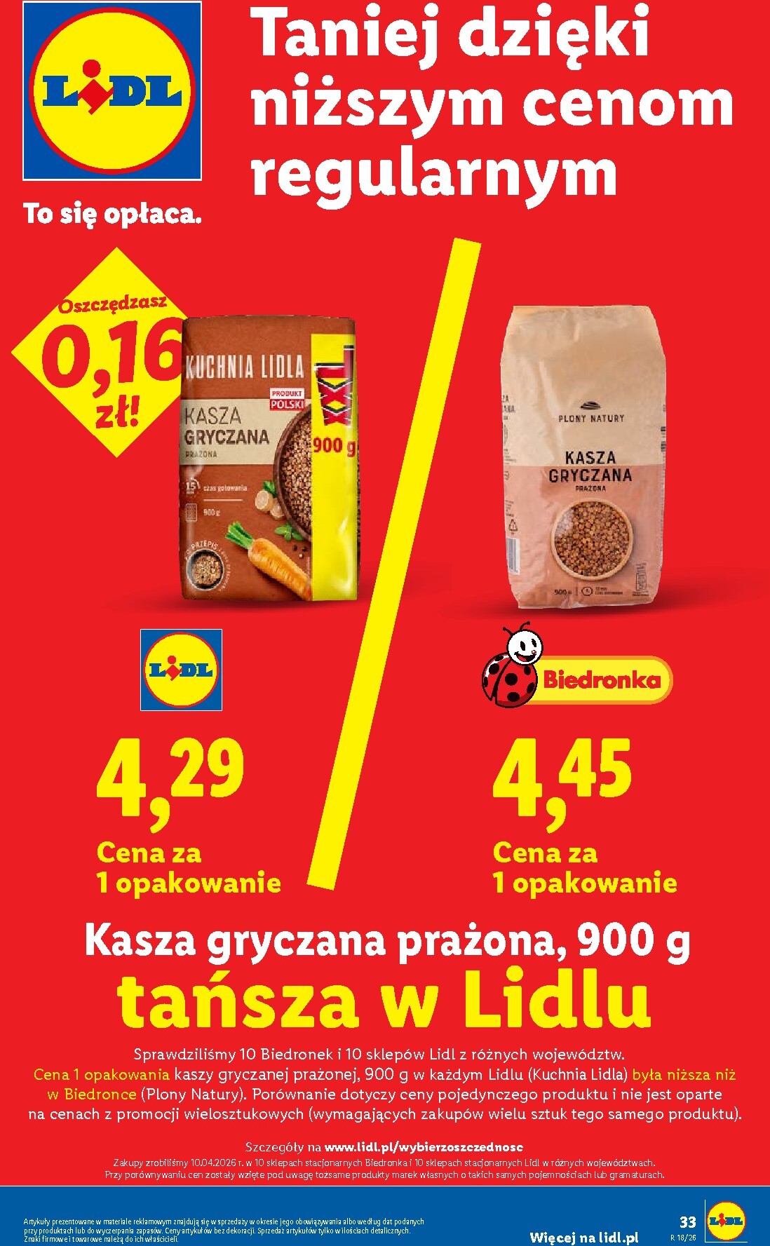 lidl - Nowa gazetka Lidl ważna od 29.04.2026 do 02.05.2026 - page: 33