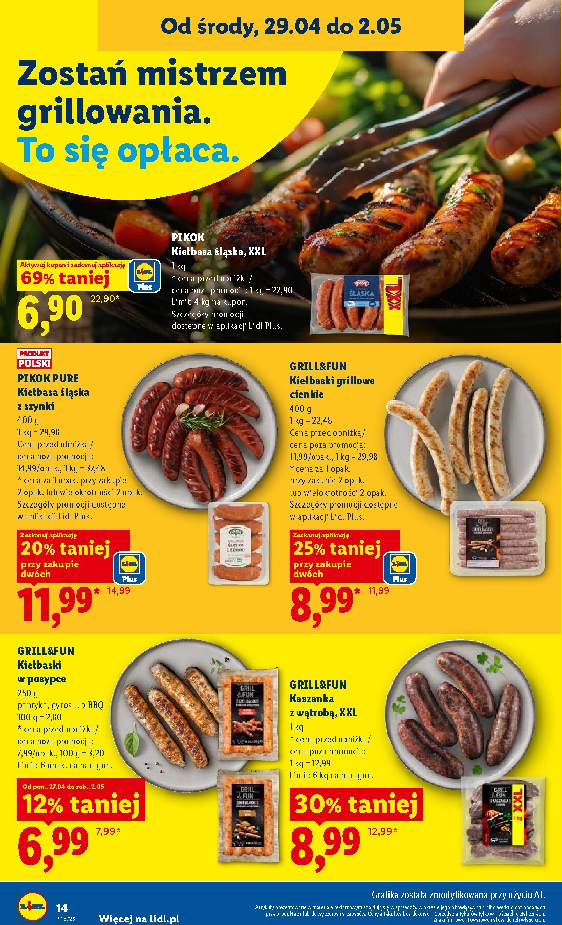 lidl - Nowa gazetka Lidl ważna od 29.04.2026 do 02.05.2026 - page: 14