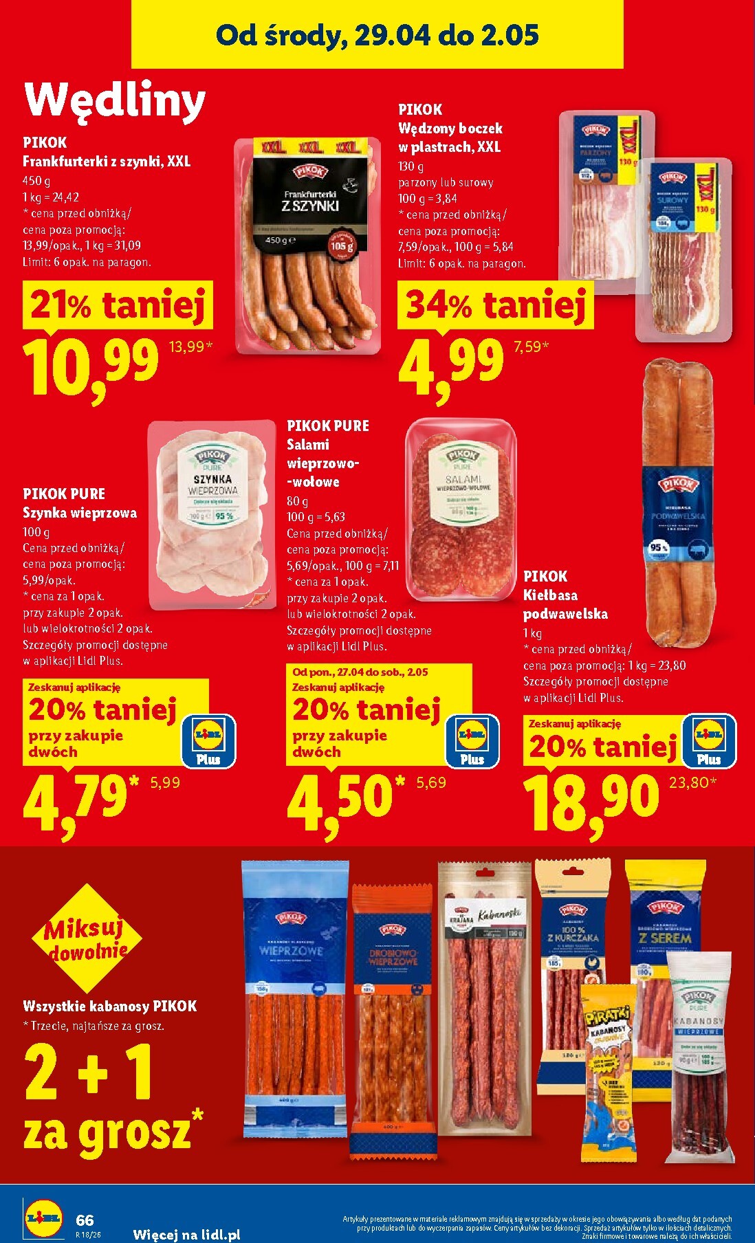 lidl - Nowa gazetka Lidl ważna od 29.04.2026 do 02.05.2026 - page: 66