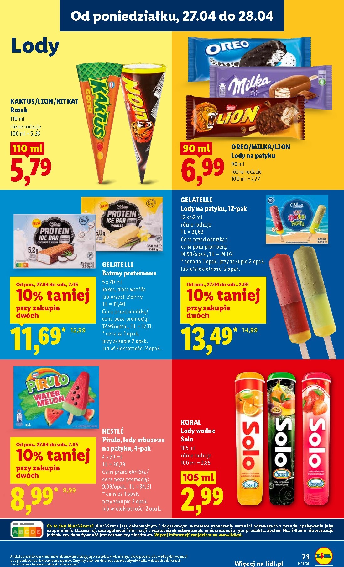 lidl - Aktualna gazetka Lidl ważna od 27.04.2026 do 28.04.2026 - page: 73