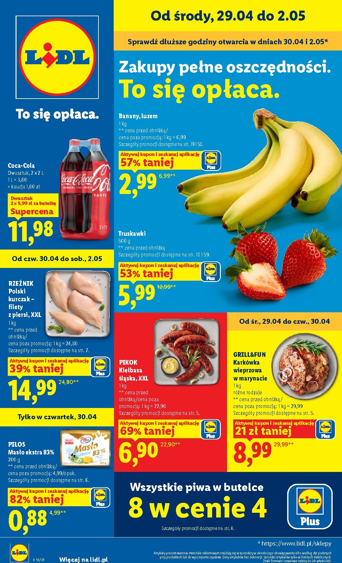 lidl - Aktualna gazetka Lidl ważna od 29.04.2026 do 02.05.2026