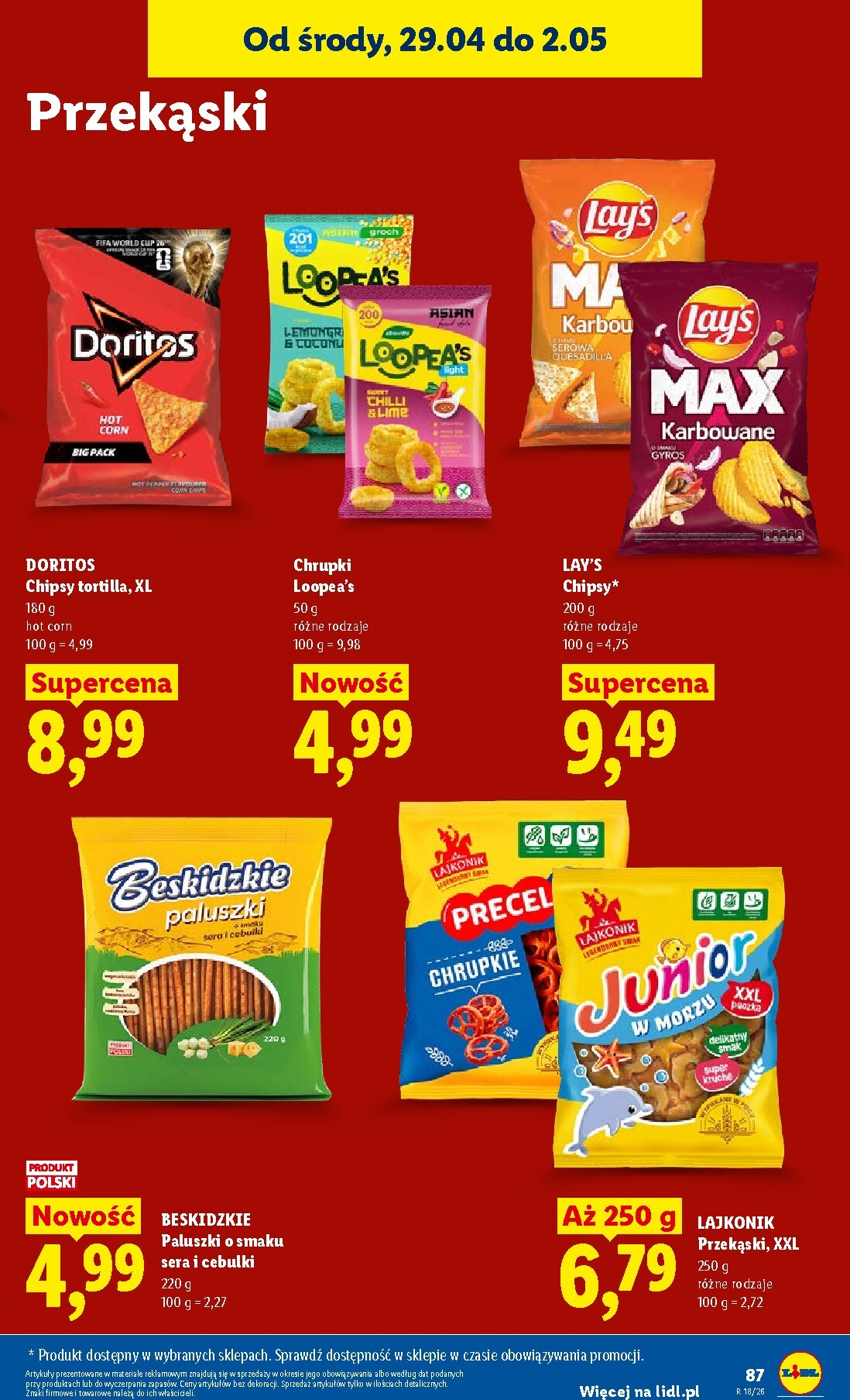 lidl - Aktualna gazetka Lidl ważna od 29.04.2026 do 02.05.2026 - page: 91