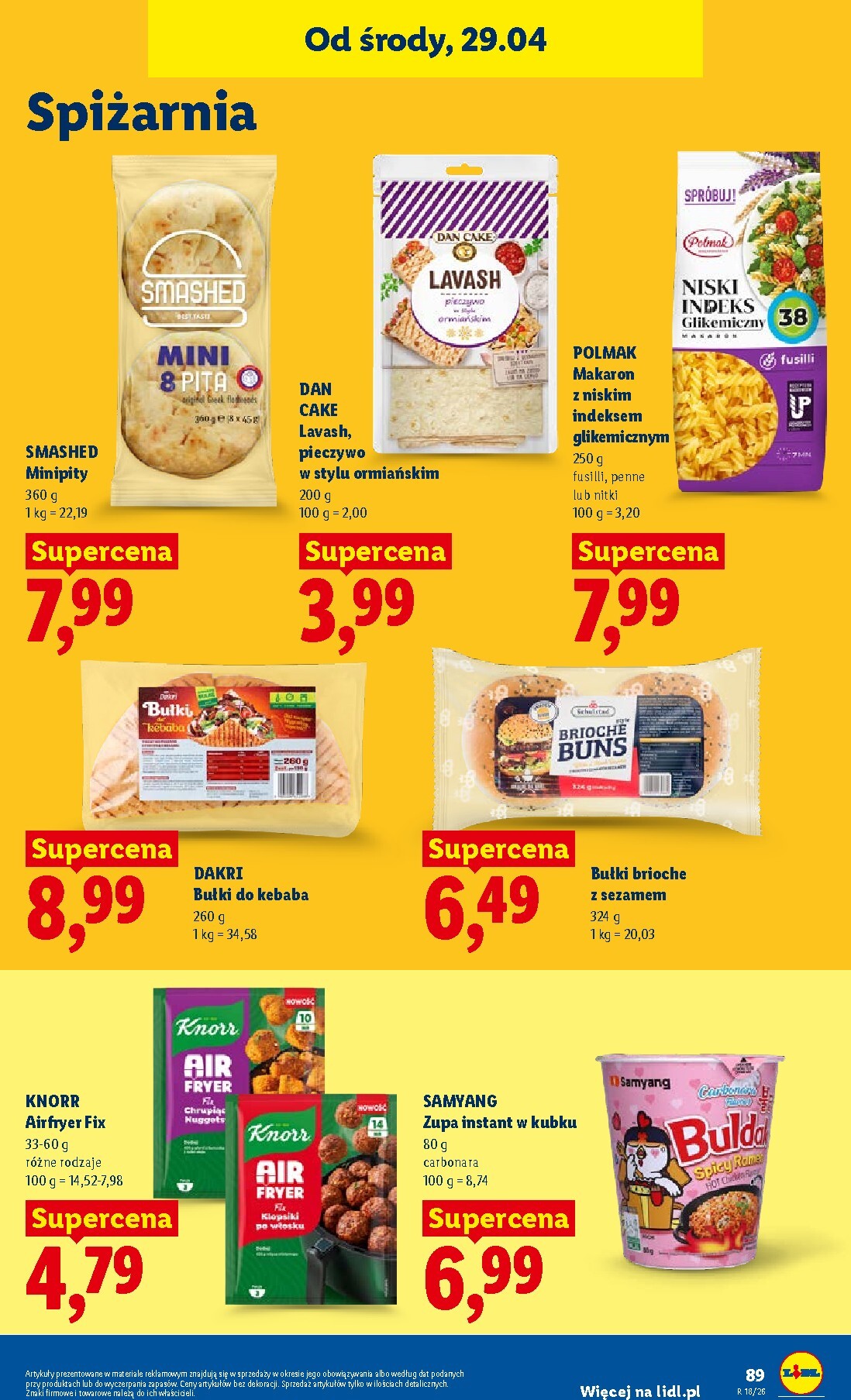 lidl - Aktualna gazetka Lidl ważna od 29.04.2026 do 02.05.2026 - page: 93