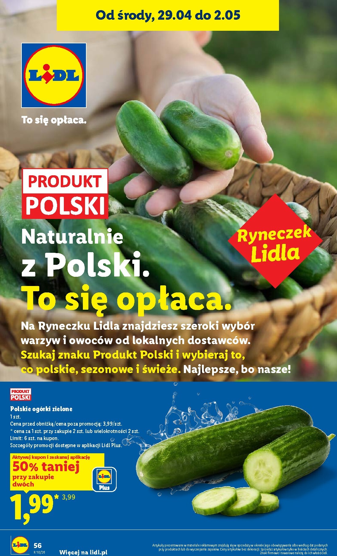 lidl - Aktualna gazetka Lidl ważna od 29.04.2026 do 02.05.2026 - page: 56