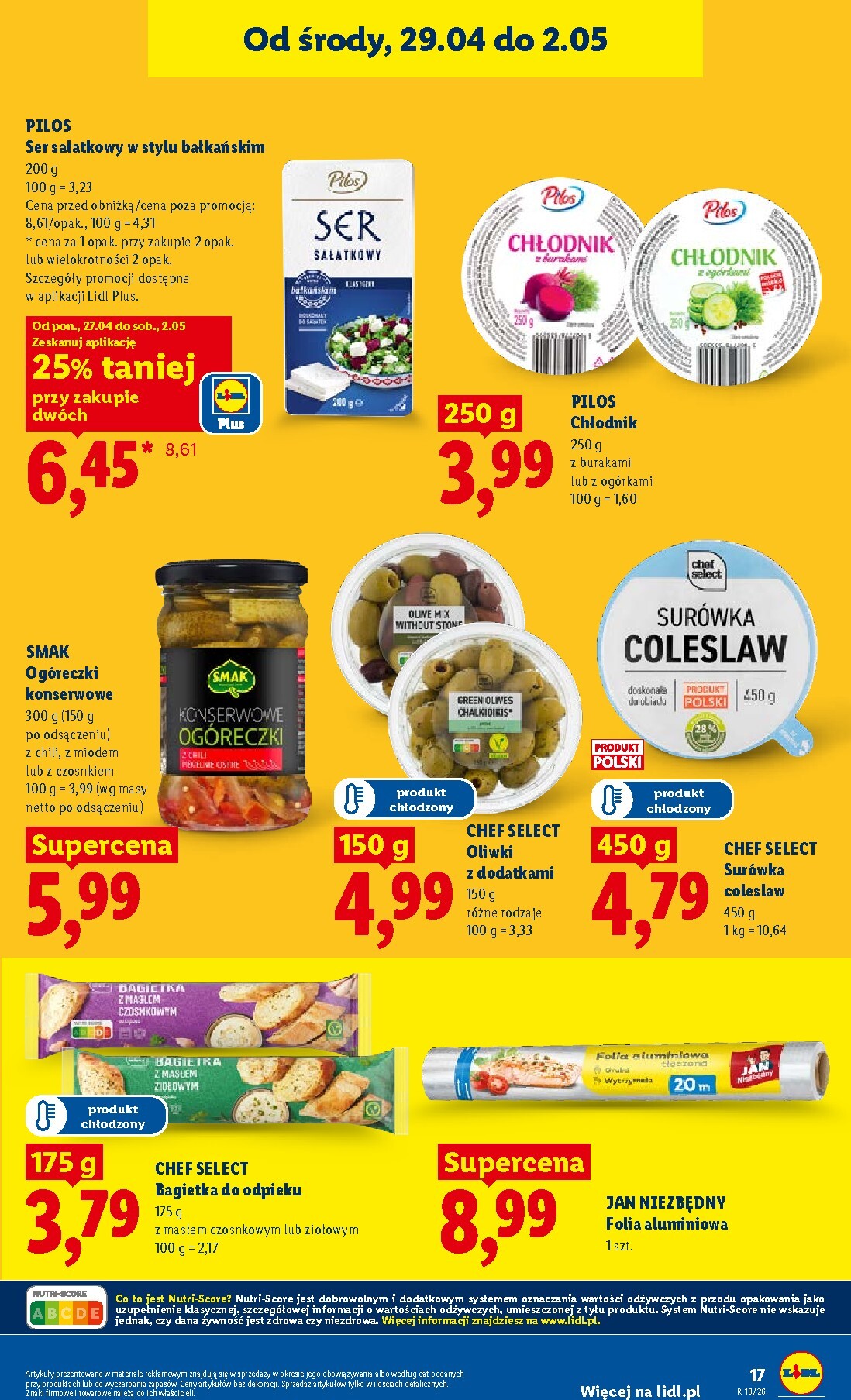 lidl - Aktualna gazetka Lidl ważna od 29.04.2026 do 02.05.2026 - page: 17