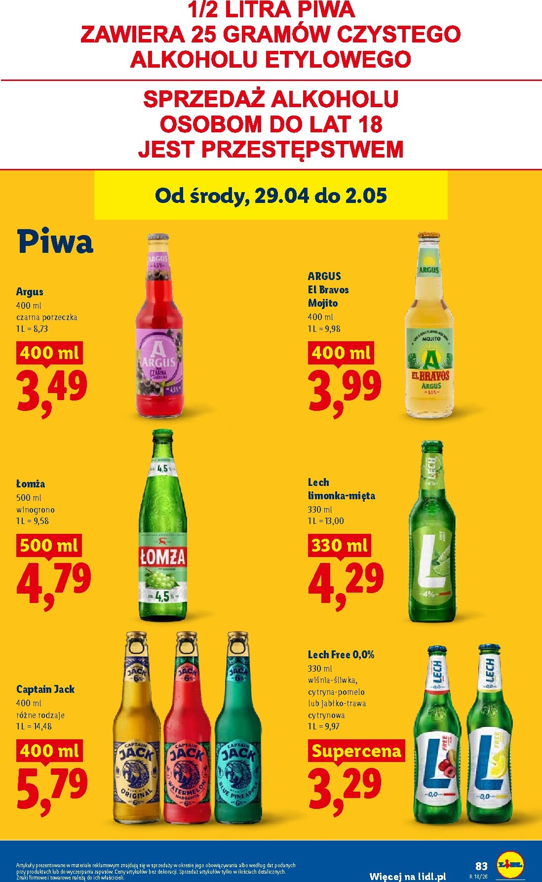 lidl - Aktualna gazetka Lidl ważna od 29.04.2026 do 02.05.2026 - page: 87