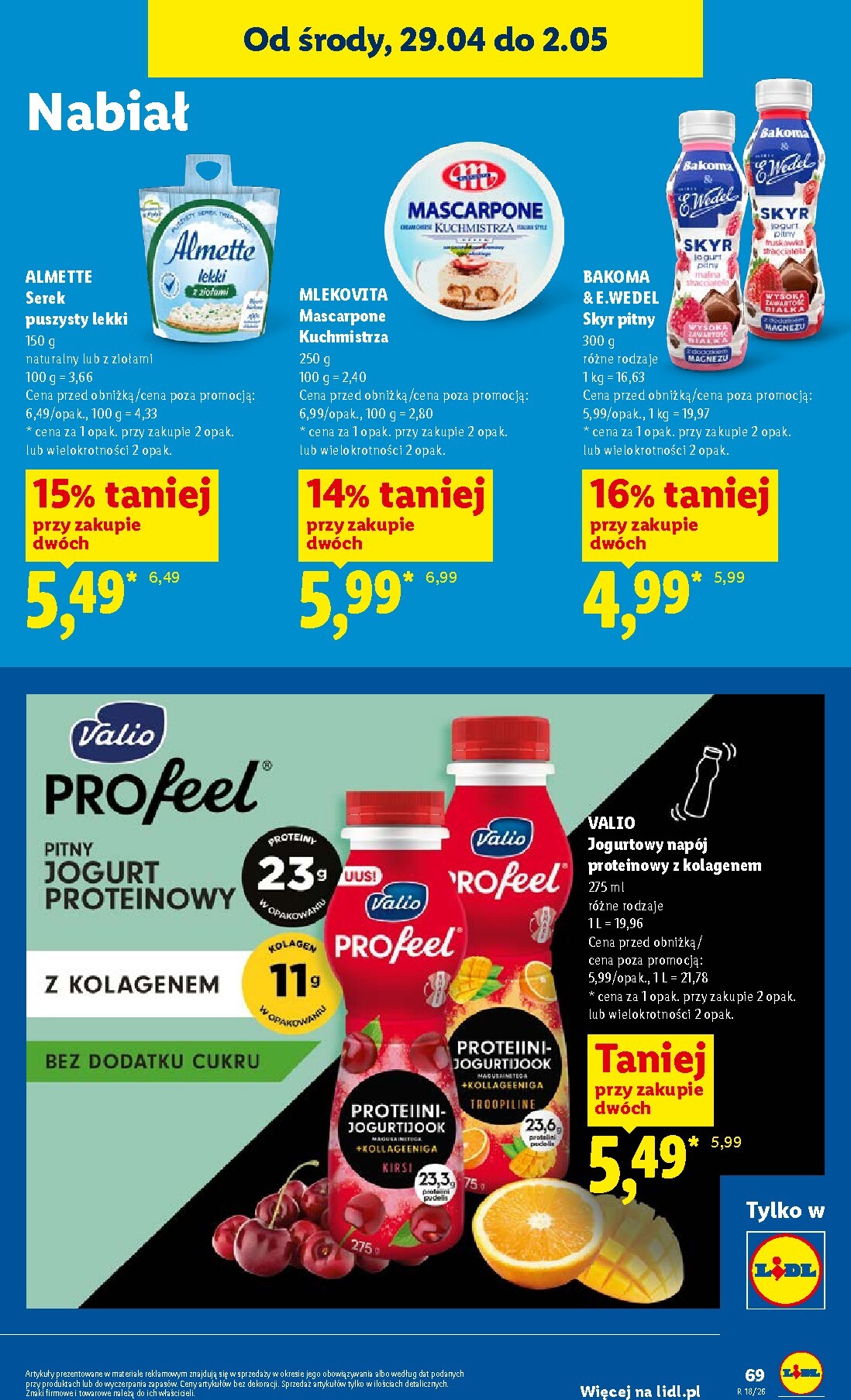 lidl - Aktualna gazetka Lidl ważna od 29.04.2026 do 02.05.2026 - page: 71