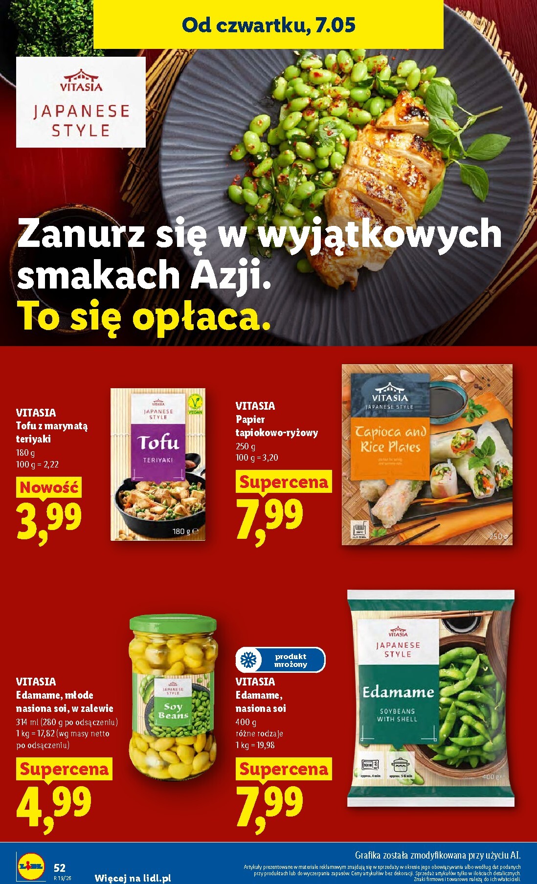lidl - Nowa gazetka Lidl ważna od 07.05.2026 do 09.05.2026 - page: 52