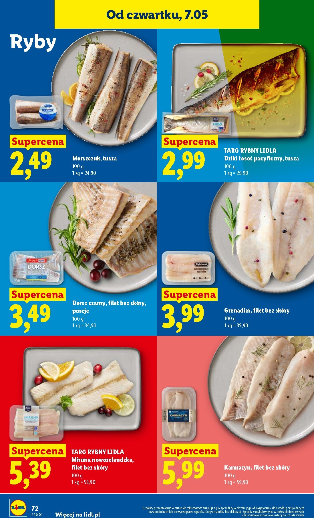 lidl - Nowa gazetka Lidl ważna od 07.05.2026 do 09.05.2026 - page: 72
