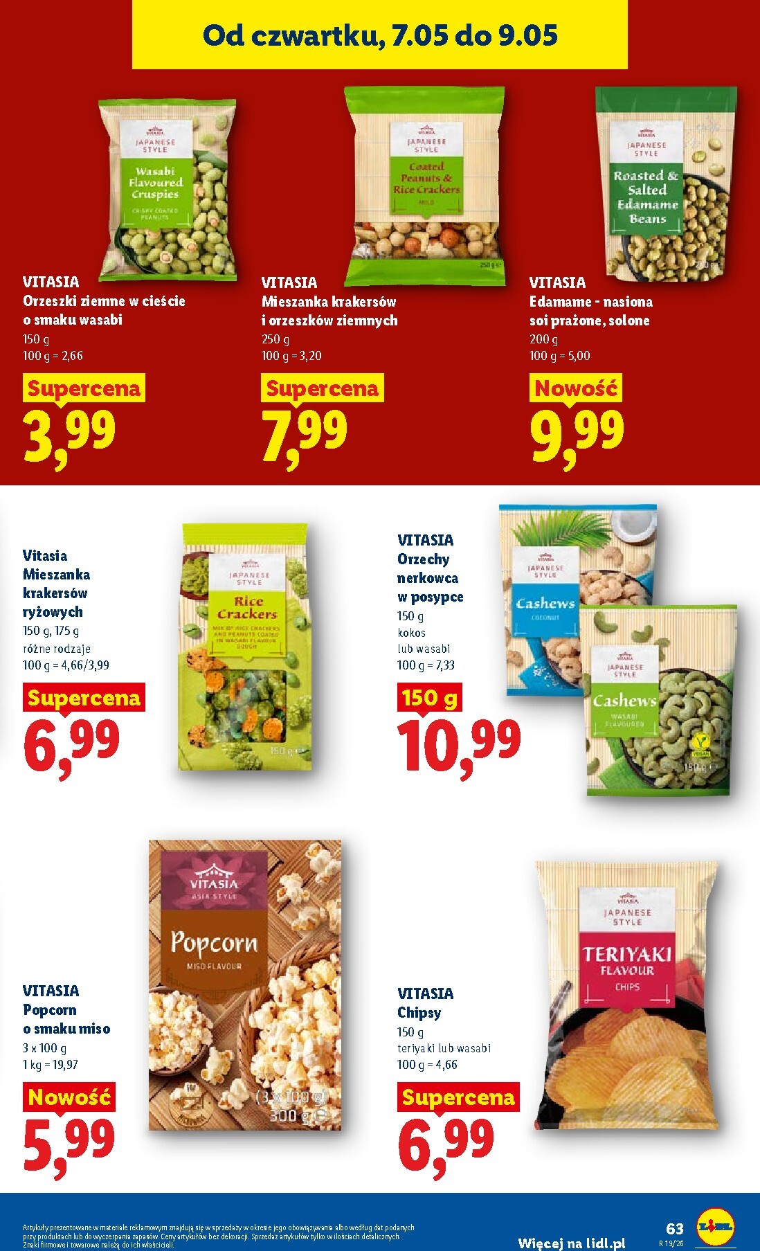 lidl - Nowa gazetka Lidl ważna od 07.05.2026 do 09.05.2026 - page: 63