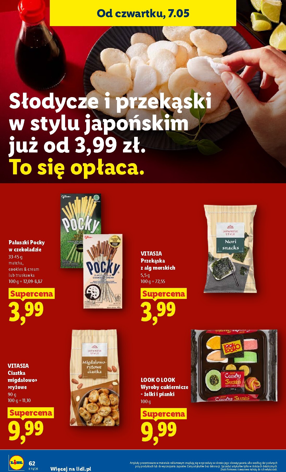 lidl - Nowa gazetka Lidl ważna od 07.05.2026 do 09.05.2026 - page: 62