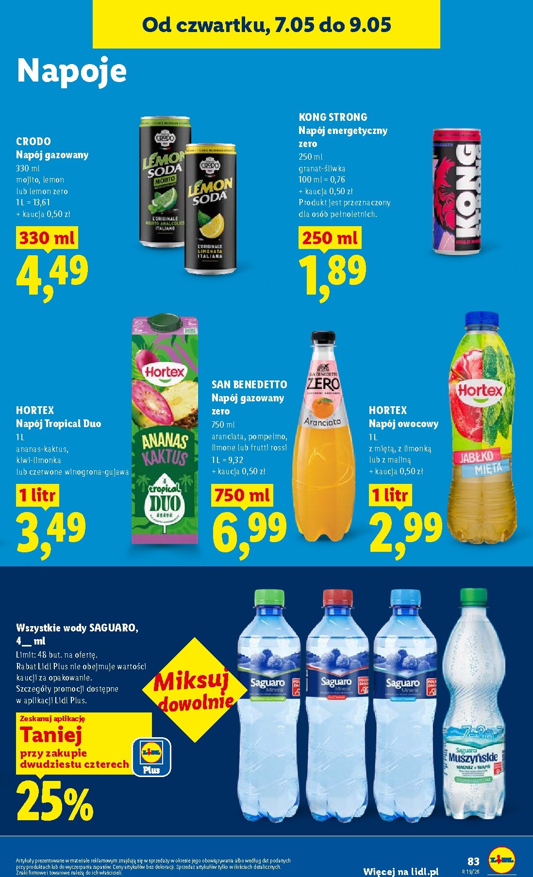 lidl - Nowa gazetka Lidl ważna od 07.05.2026 do 09.05.2026 - page: 83