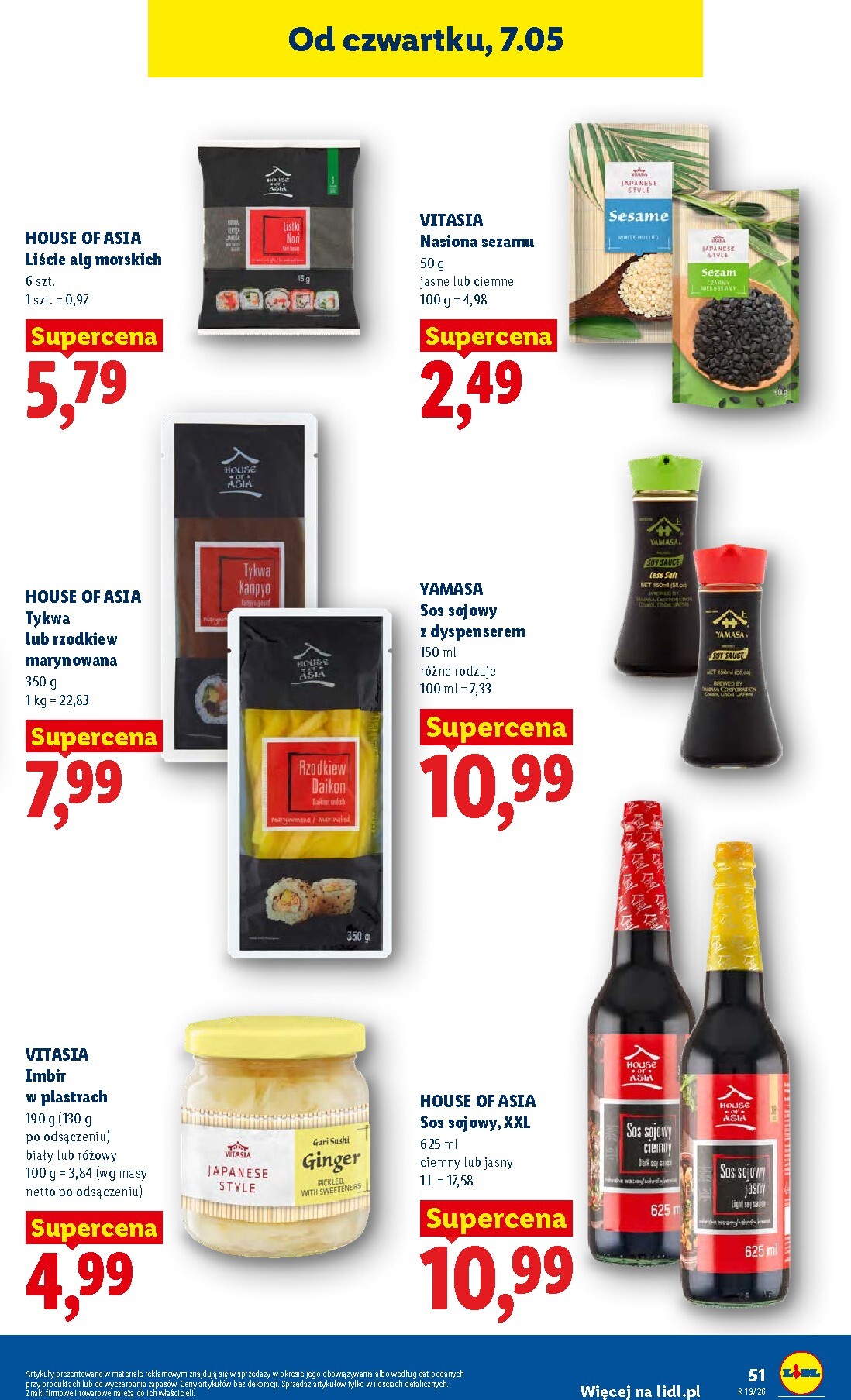 lidl - Nowa gazetka Lidl ważna od 07.05.2026 do 09.05.2026 - page: 51