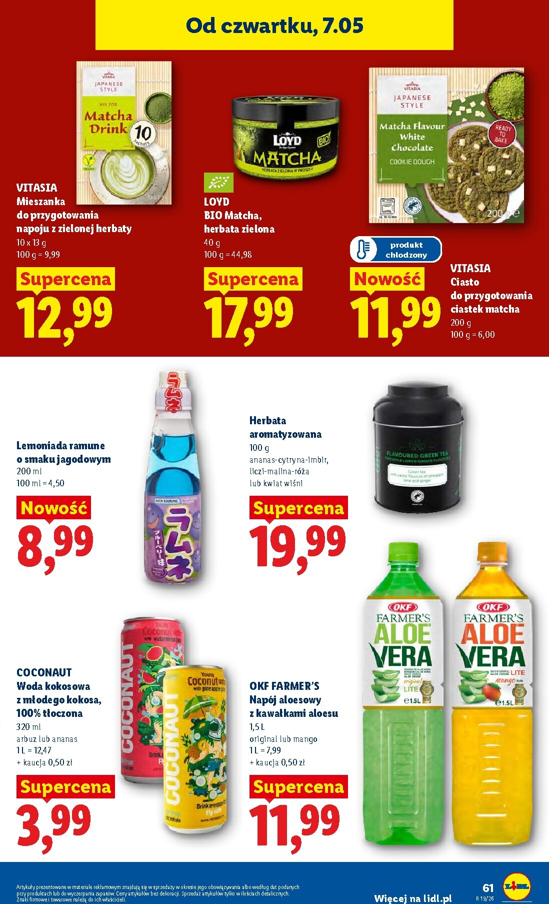 lidl - Nowa gazetka Lidl ważna od 07.05.2026 do 09.05.2026 - page: 61
