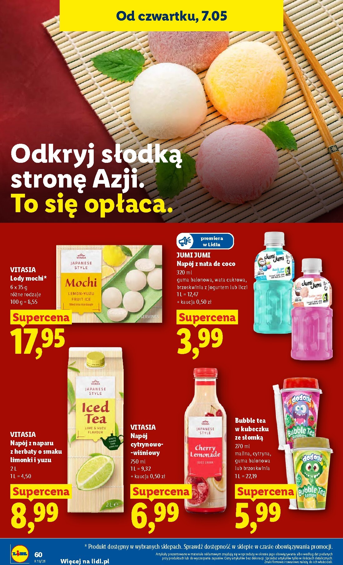 lidl - Nowa gazetka Lidl ważna od 07.05.2026 do 09.05.2026 - page: 60