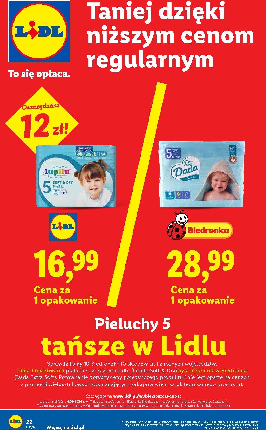 lidl - Nowa gazetka Lidl ważna od 11.05.2026 do 13.05.2026 - page: 22