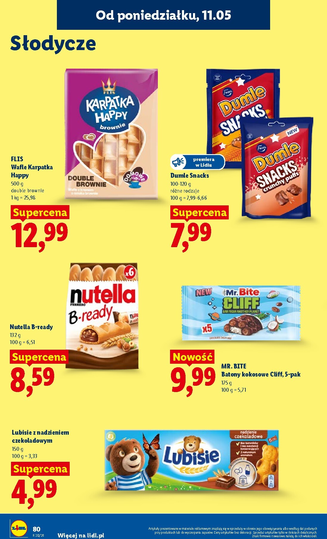 lidl - Nowa gazetka Lidl ważna od 11.05.2026 do 13.05.2026 - page: 82