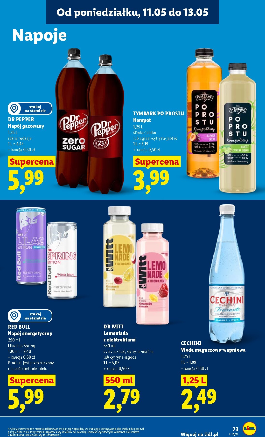 lidl - Nowa gazetka Lidl ważna od 11.05.2026 do 13.05.2026 - page: 73