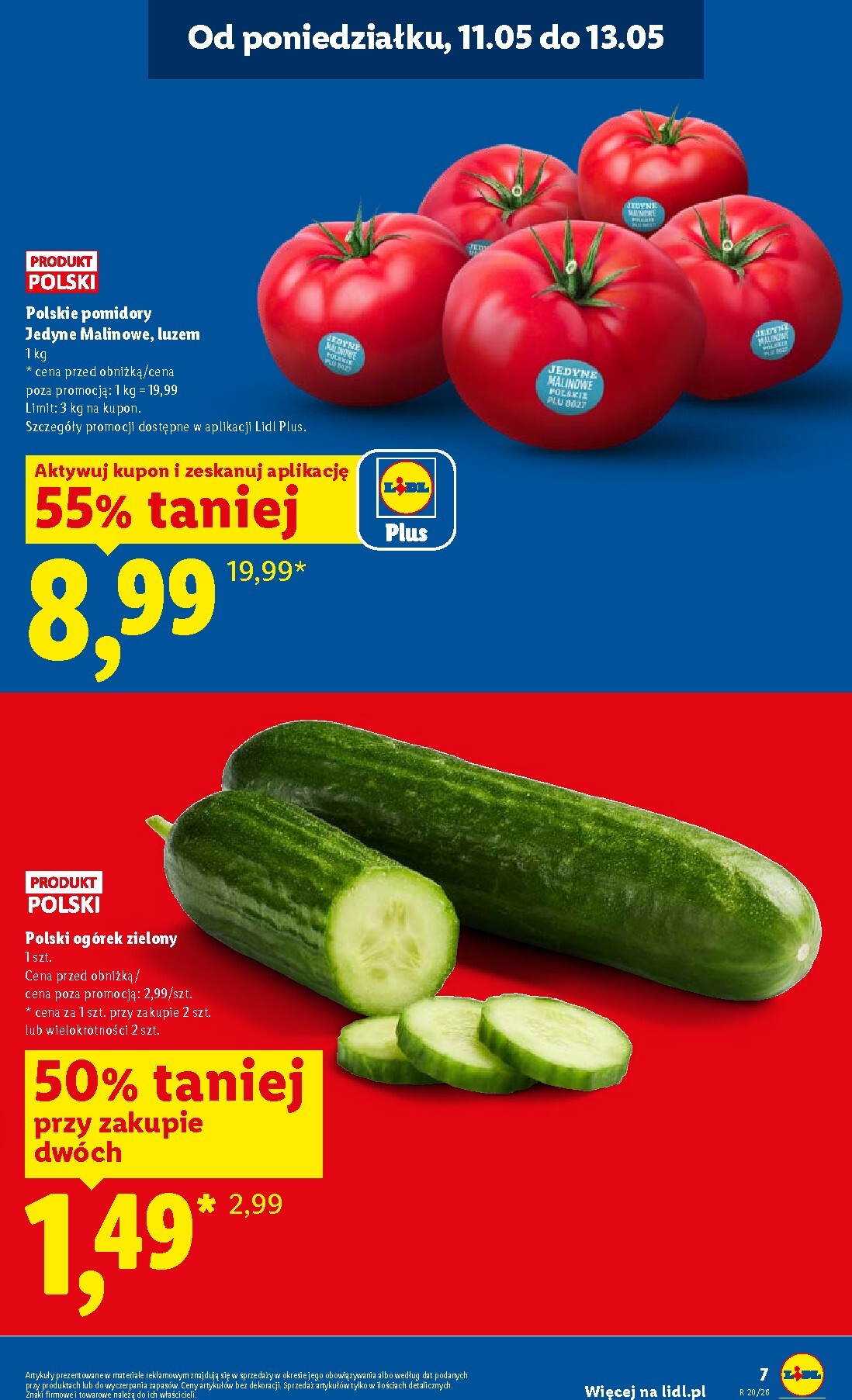lidl - Nowa gazetka Lidl ważna od 11.05.2026 do 13.05.2026 - page: 7