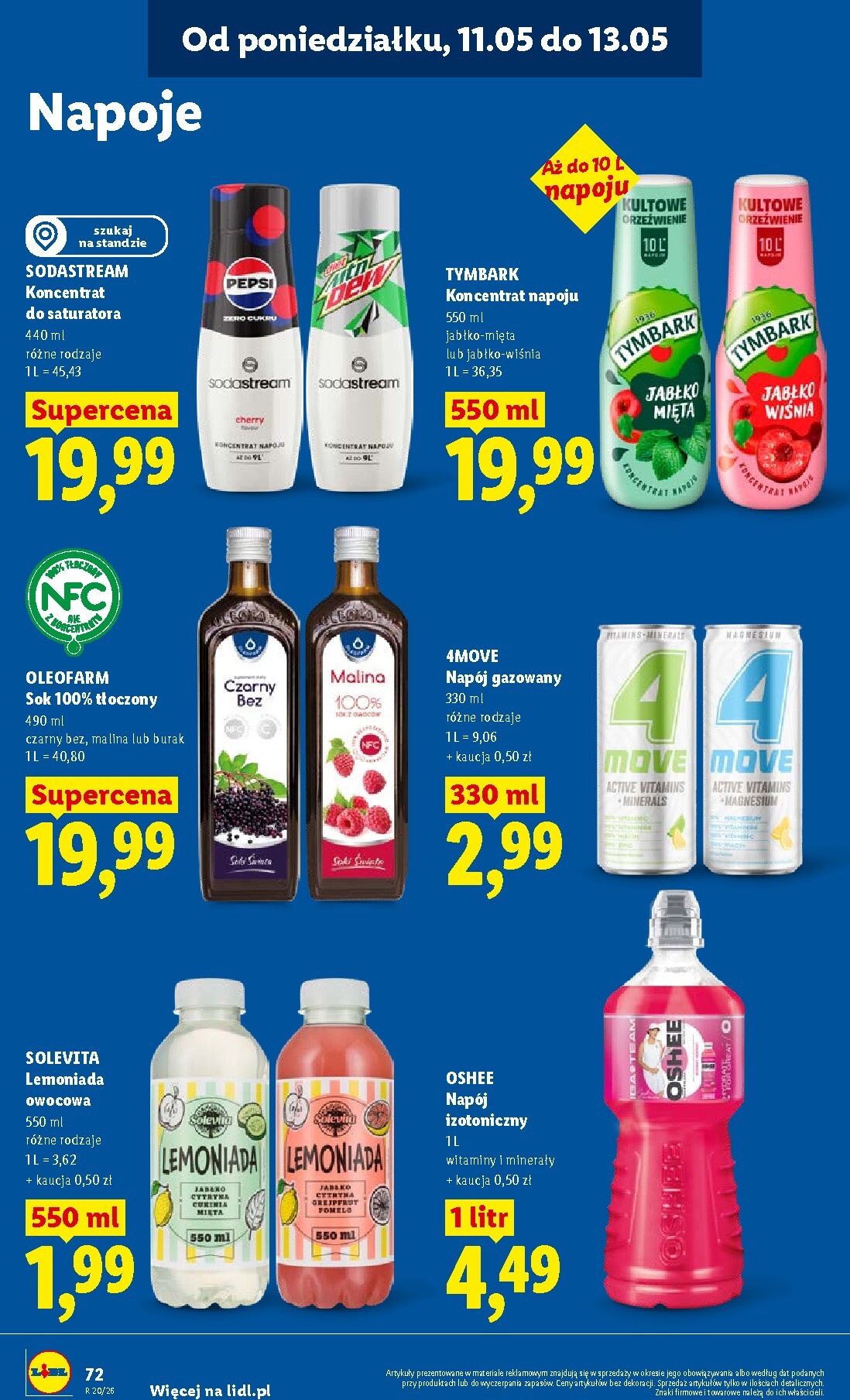 lidl - Nowa gazetka Lidl ważna od 11.05.2026 do 13.05.2026 - page: 72