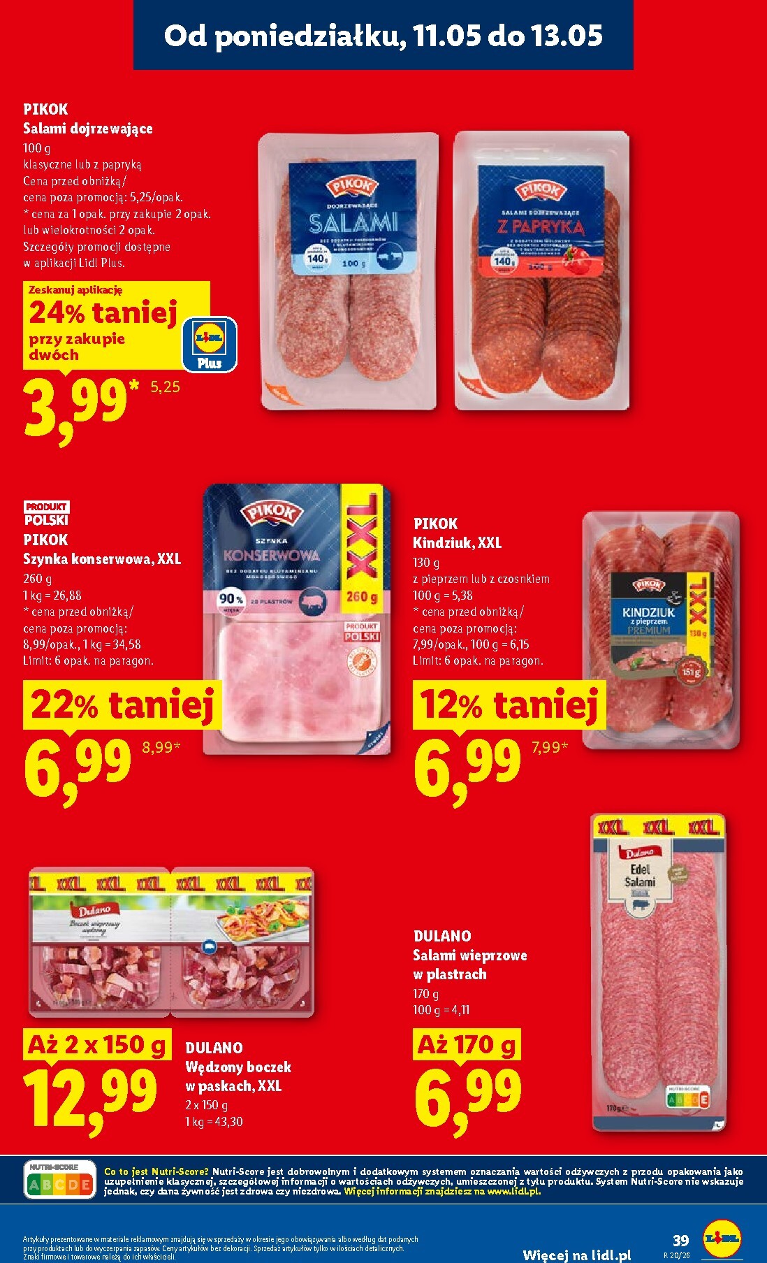 lidl - Nowa gazetka Lidl ważna od 11.05.2026 do 13.05.2026 - page: 39