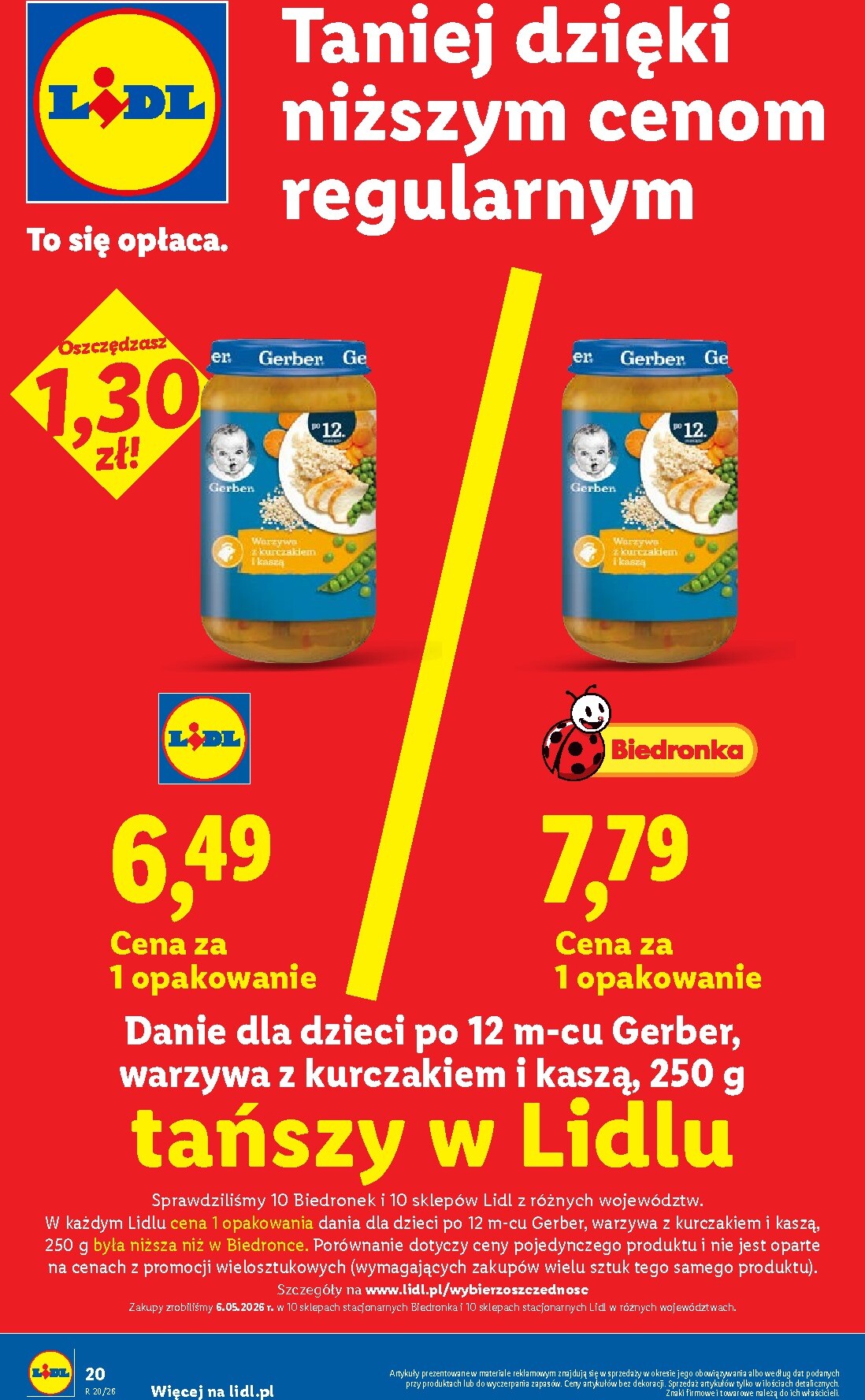 lidl - Nowa gazetka Lidl ważna od 11.05.2026 do 13.05.2026 - page: 20