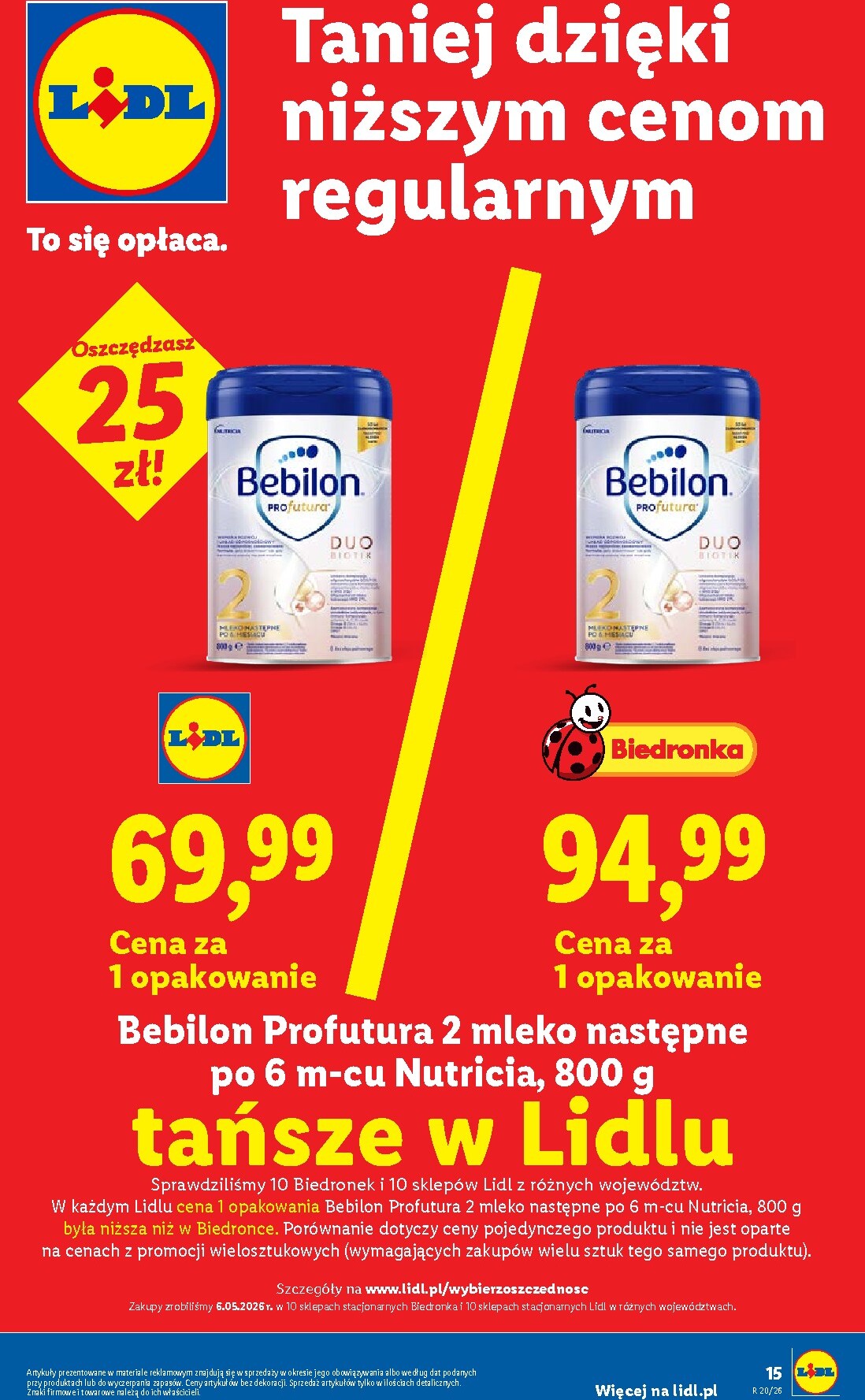 lidl - Nowa gazetka Lidl ważna od 11.05.2026 do 13.05.2026 - page: 15