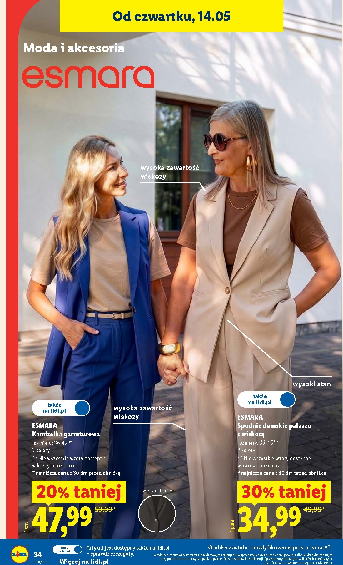 lidl - Nowa gazetka Lidl ważna od 14.05.2026 do 16.05.2026 - page: 34