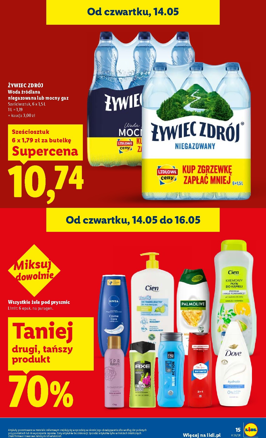 lidl - Nowa gazetka Lidl ważna od 14.05.2026 do 16.05.2026 - page: 15